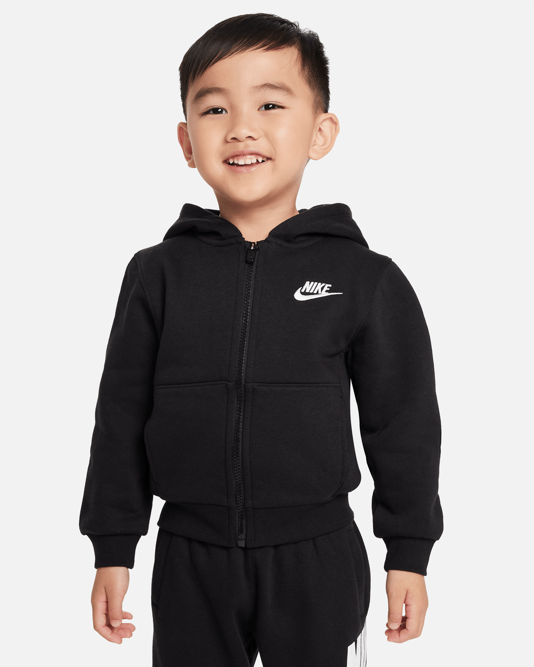 Nike Sportswear Club Toddler Fleece Pullover Hoodie - Black