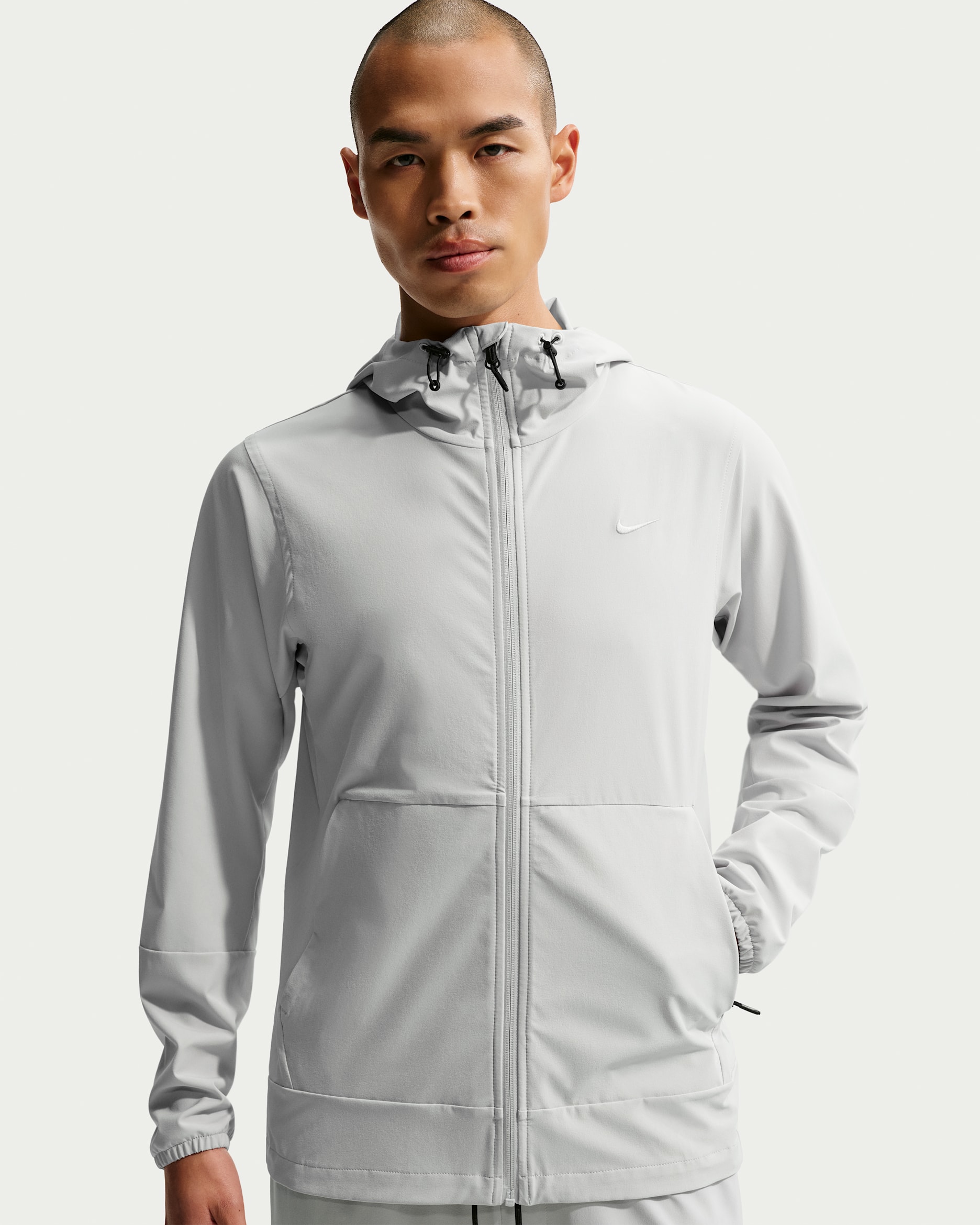 나이키 리펠 언리미티드 남성 발수 후드 다용도 재킷 - 그레이 포그/블랙/그레이 포그