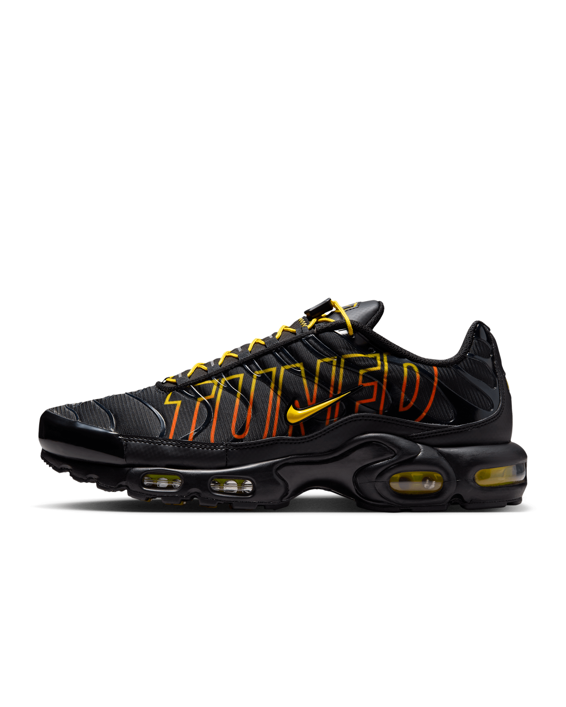 Scarpa Nike Air Max Plus – Uomo - Nero/Nero/Safety Orange/Lightning