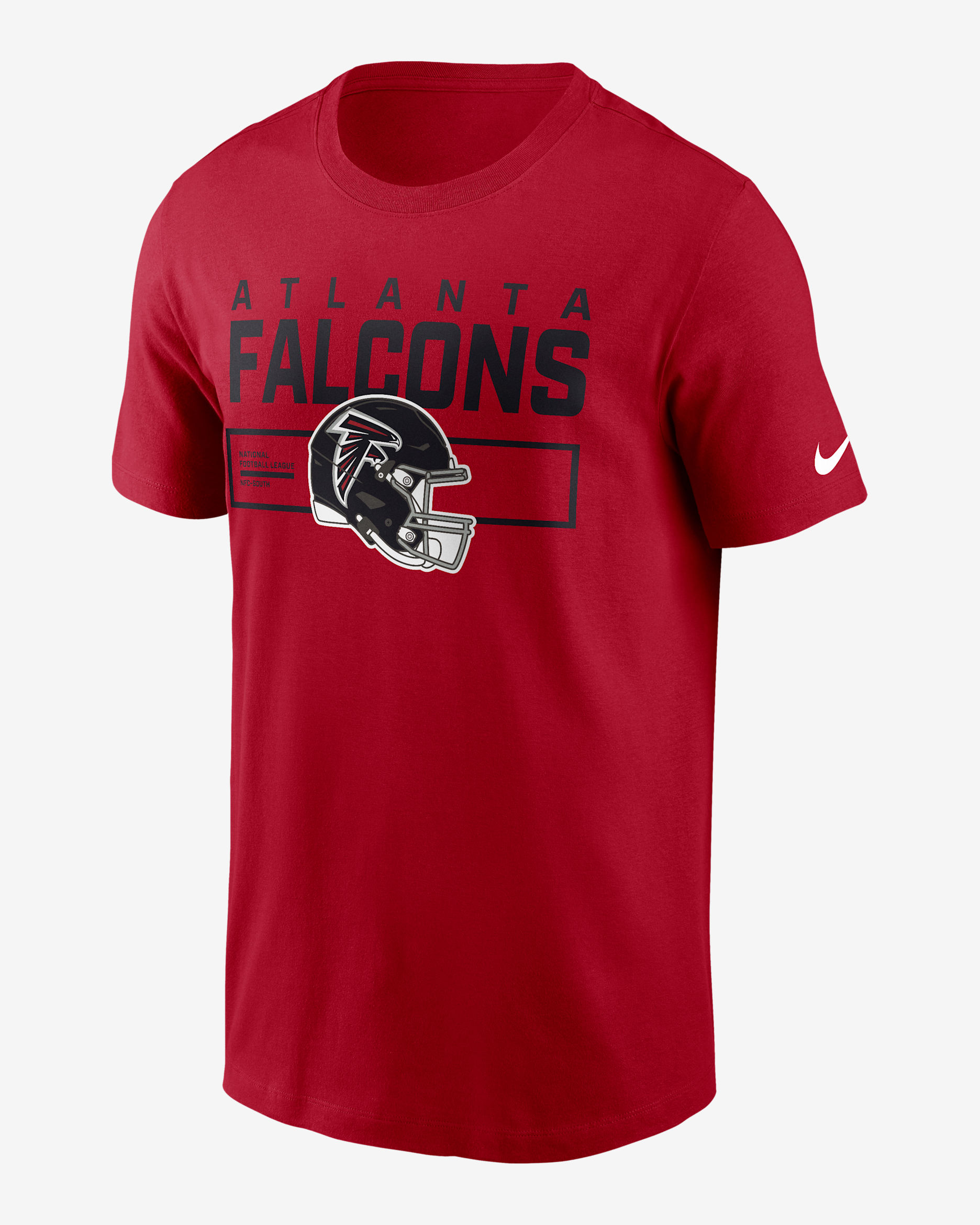 Atlanta Falcons Helmet Essential Men's Nike NFL T-Shirt - Red