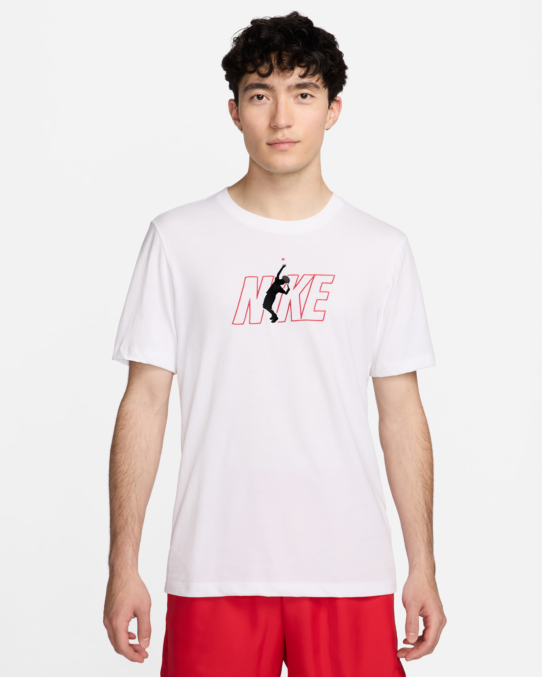 NikeCourt Men's Dri-FIT Tennis T-Shirt - White