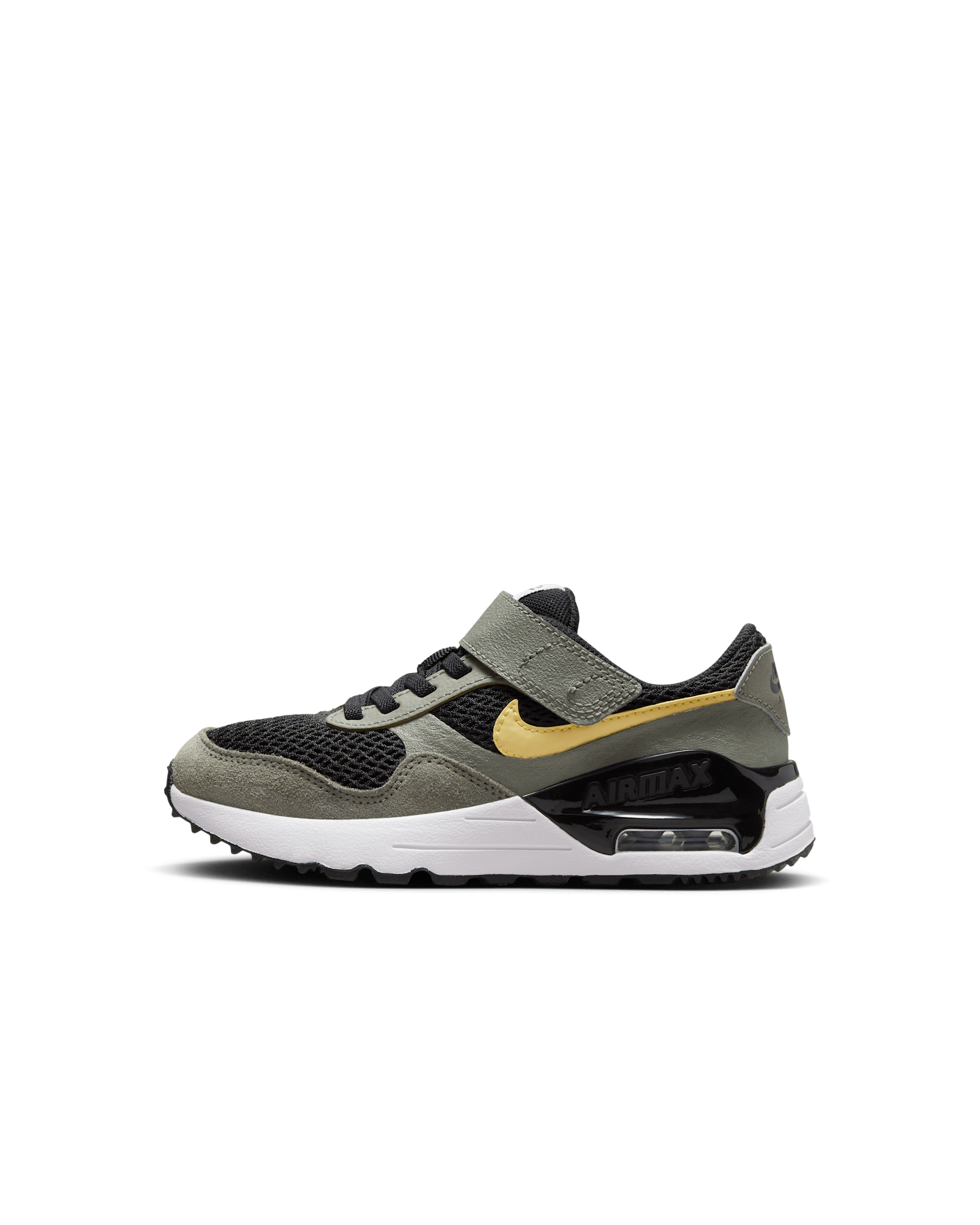 Nike Air Max SYSTM Younger Kids' Shoes - Black/Dark Stucco/Black/Saturn Gold