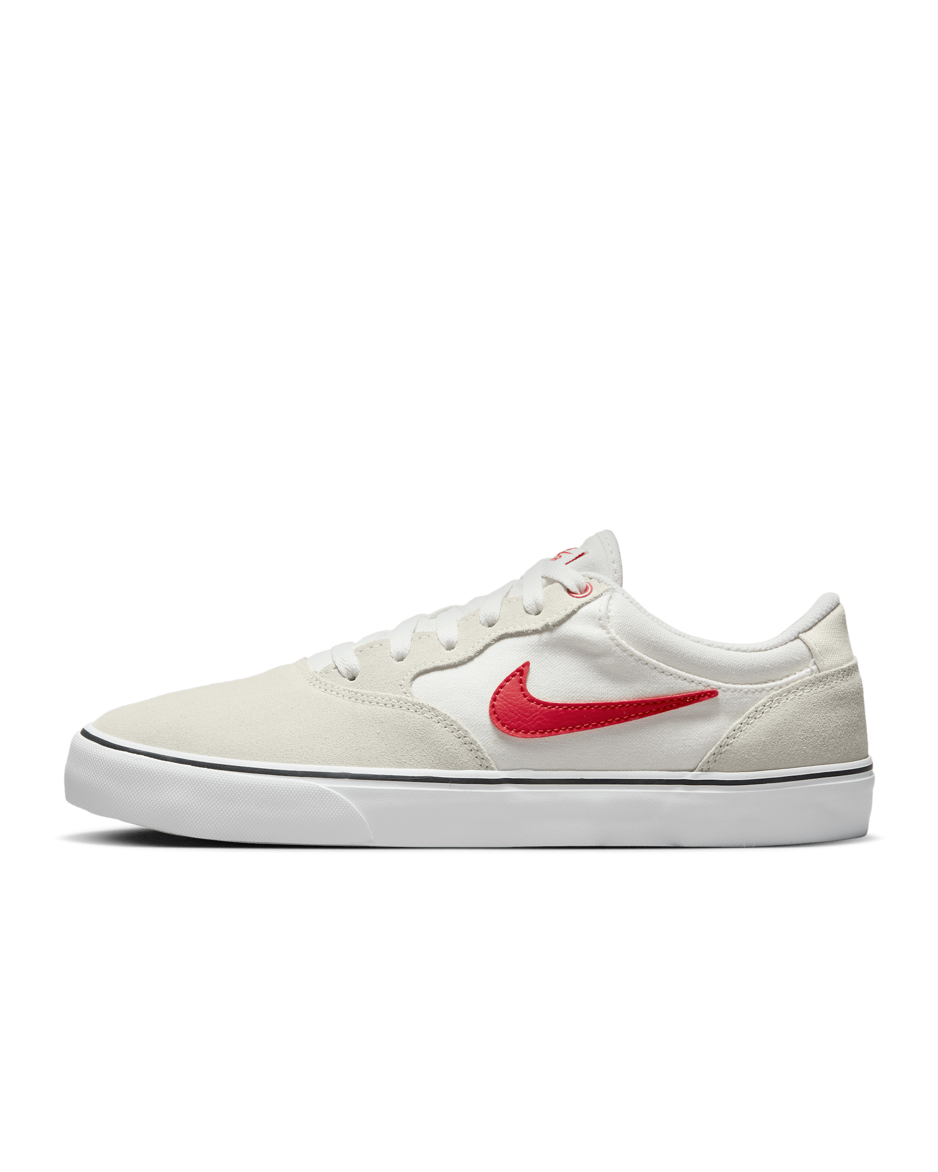 Nike SB Chron 2 Skate Shoe - Summit White/Phantom/White/University Red