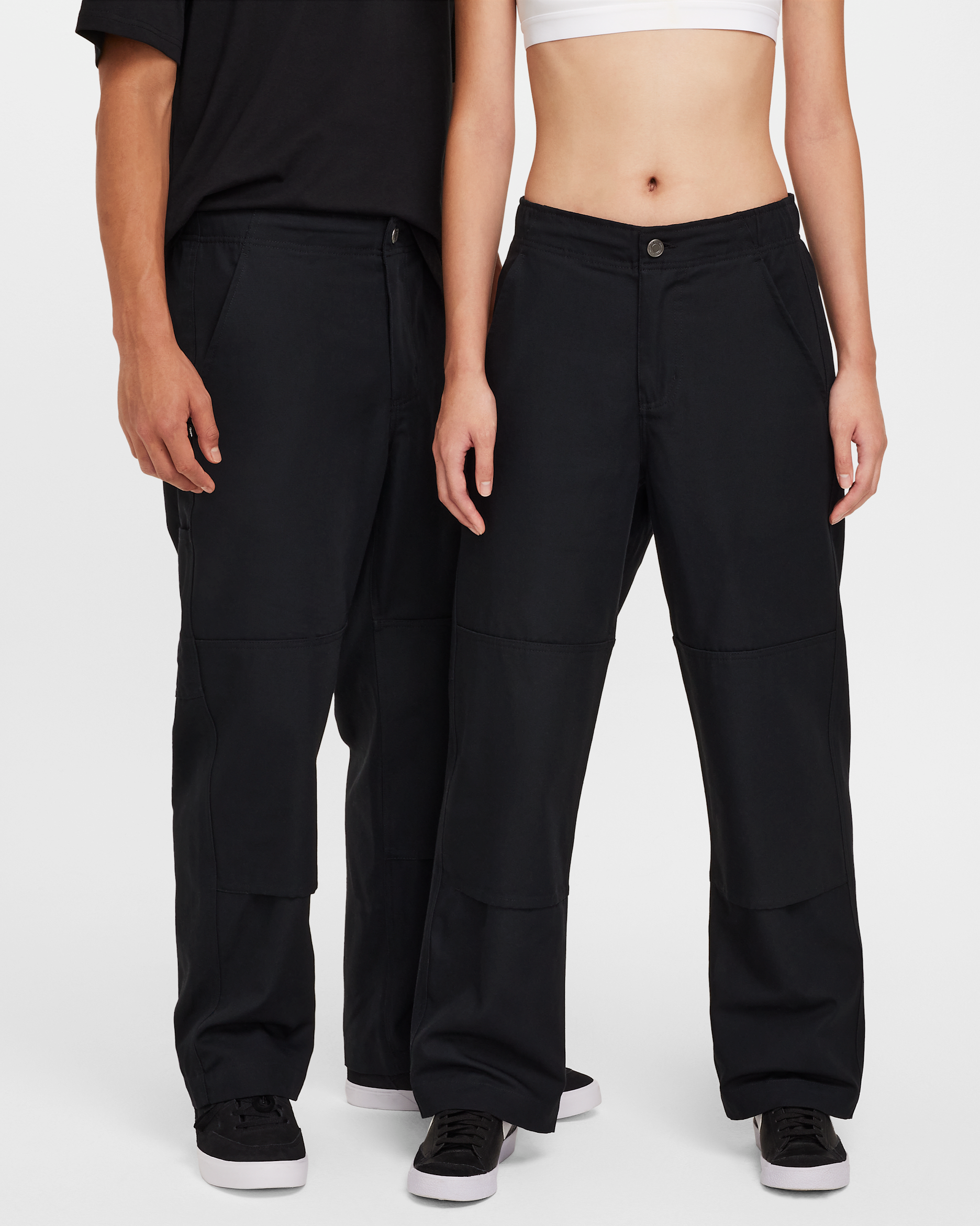 Nike SB Double-Knee Twill Skate Trousers - Black