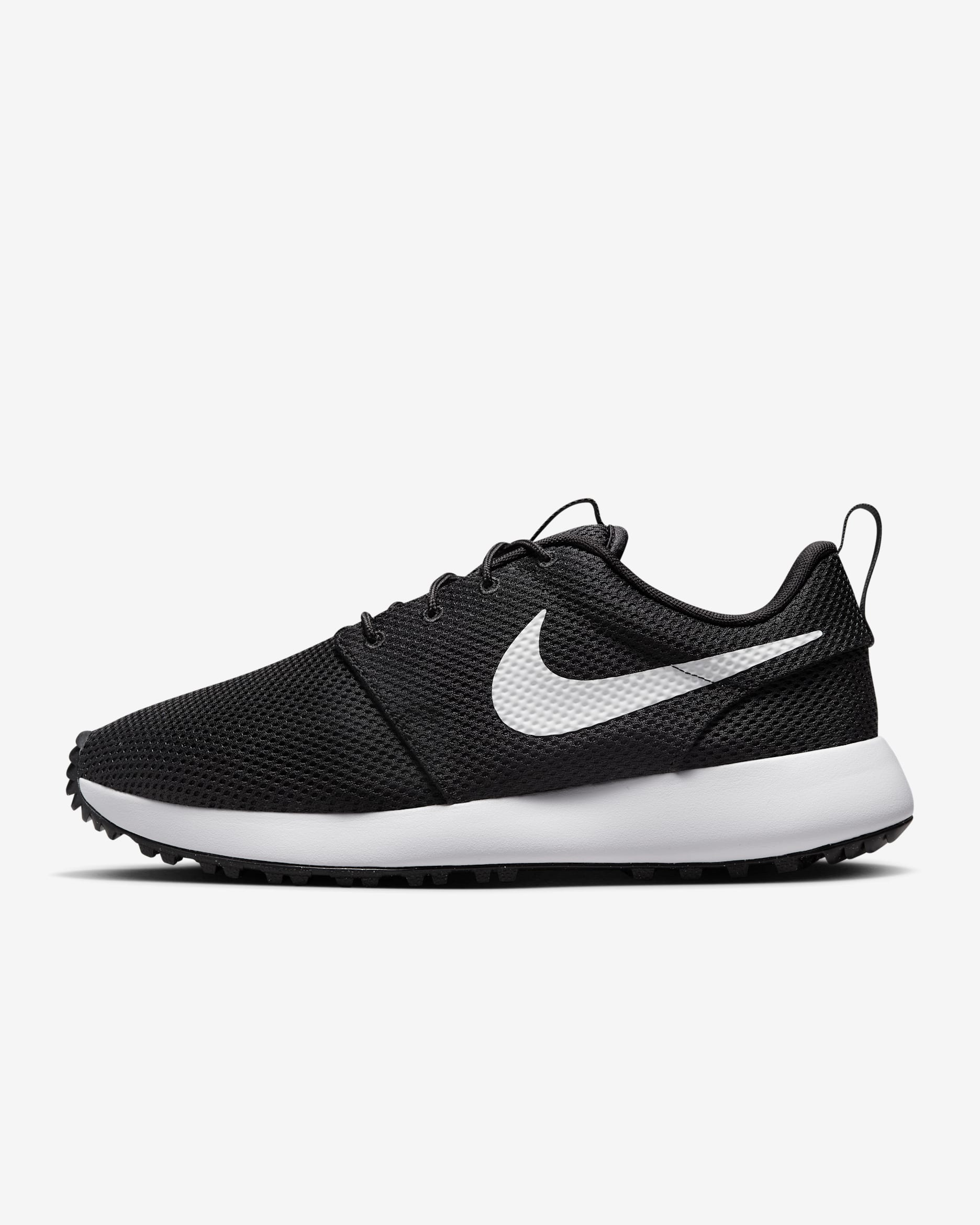 Calzado de golf para hombre Roshe G Next Nature - Negro/Blanco