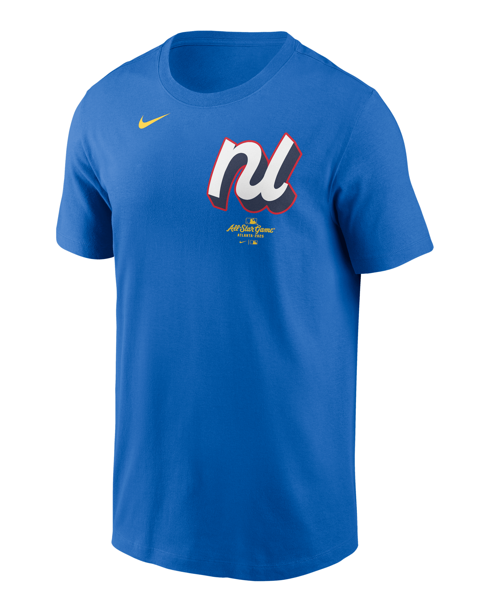 Playera Nike de la MLB para hombre Francisco Lindor National League 2025 All-Star Game - Royal