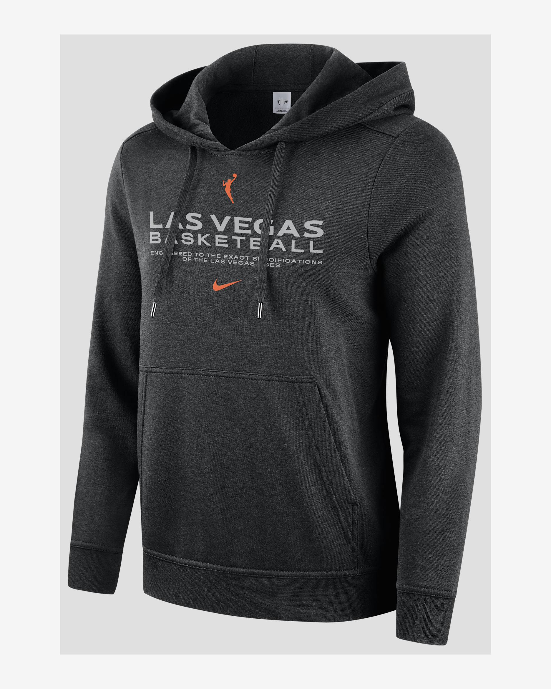 Las Vegas Aces Club Women's Nike WNBA Pullover Hoodie - Black