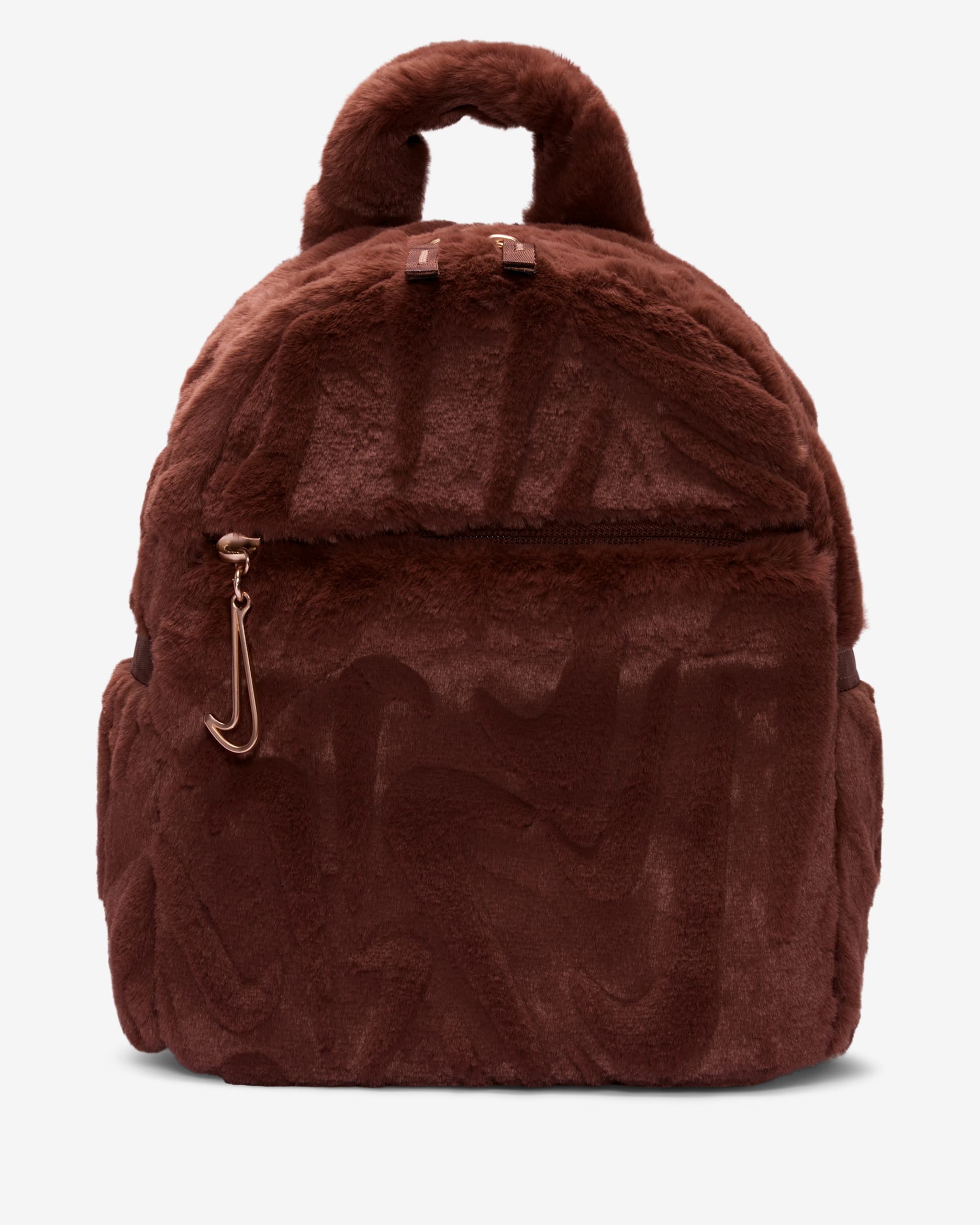 Minimochila de piel sintética (6 L) Nike Sportswear Futura - Marrón fauna/Marrón fauna/Marrón fauna