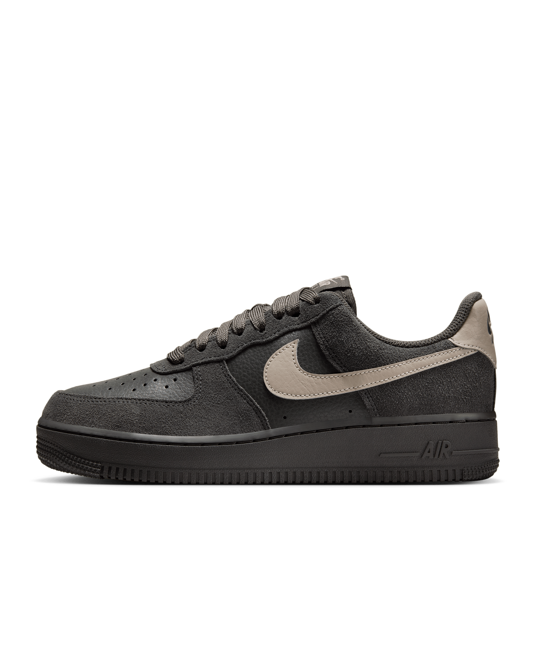 nike air force 1 black womens size 7.5