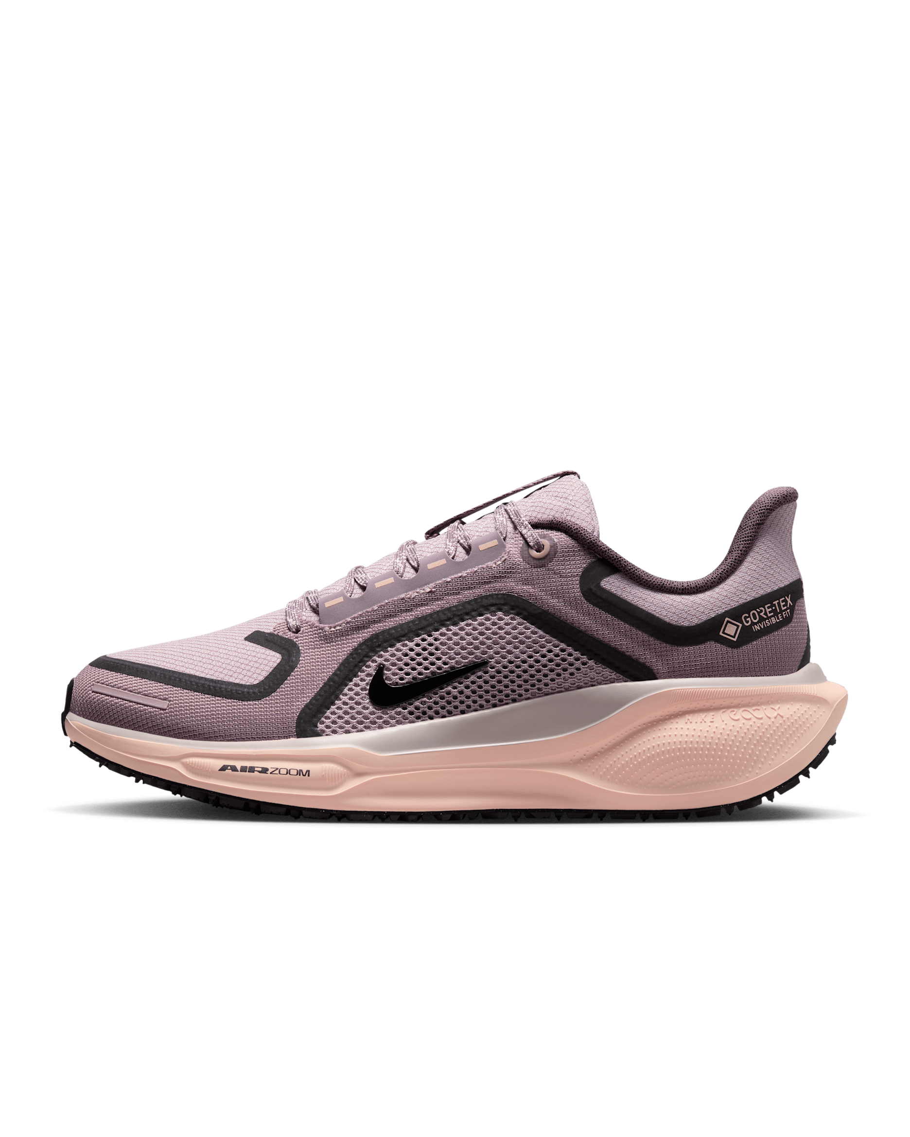 Nike Pegasus 41 GORE-TEX Women's Waterproof Road Running Shoes - Platinum Violet/Crimson Tint/Taupe Grey/Black