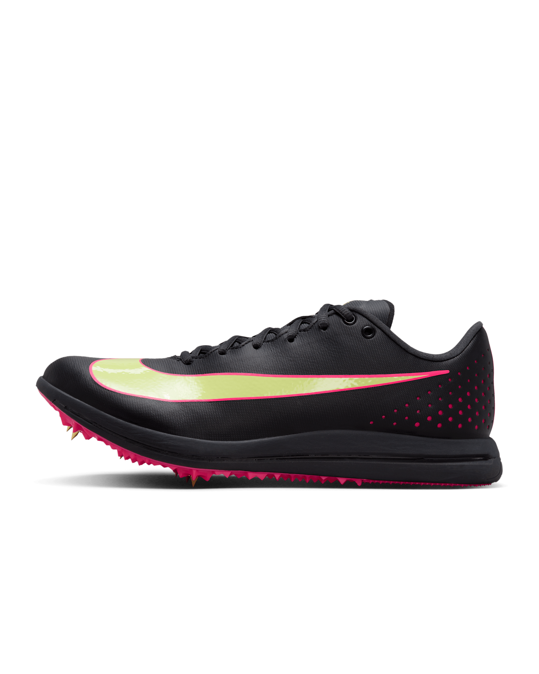 Nike Triple Jump Elite 2 Track & Field Jumping-pigge - sort/Light Lemon Twist/Fierce Pink