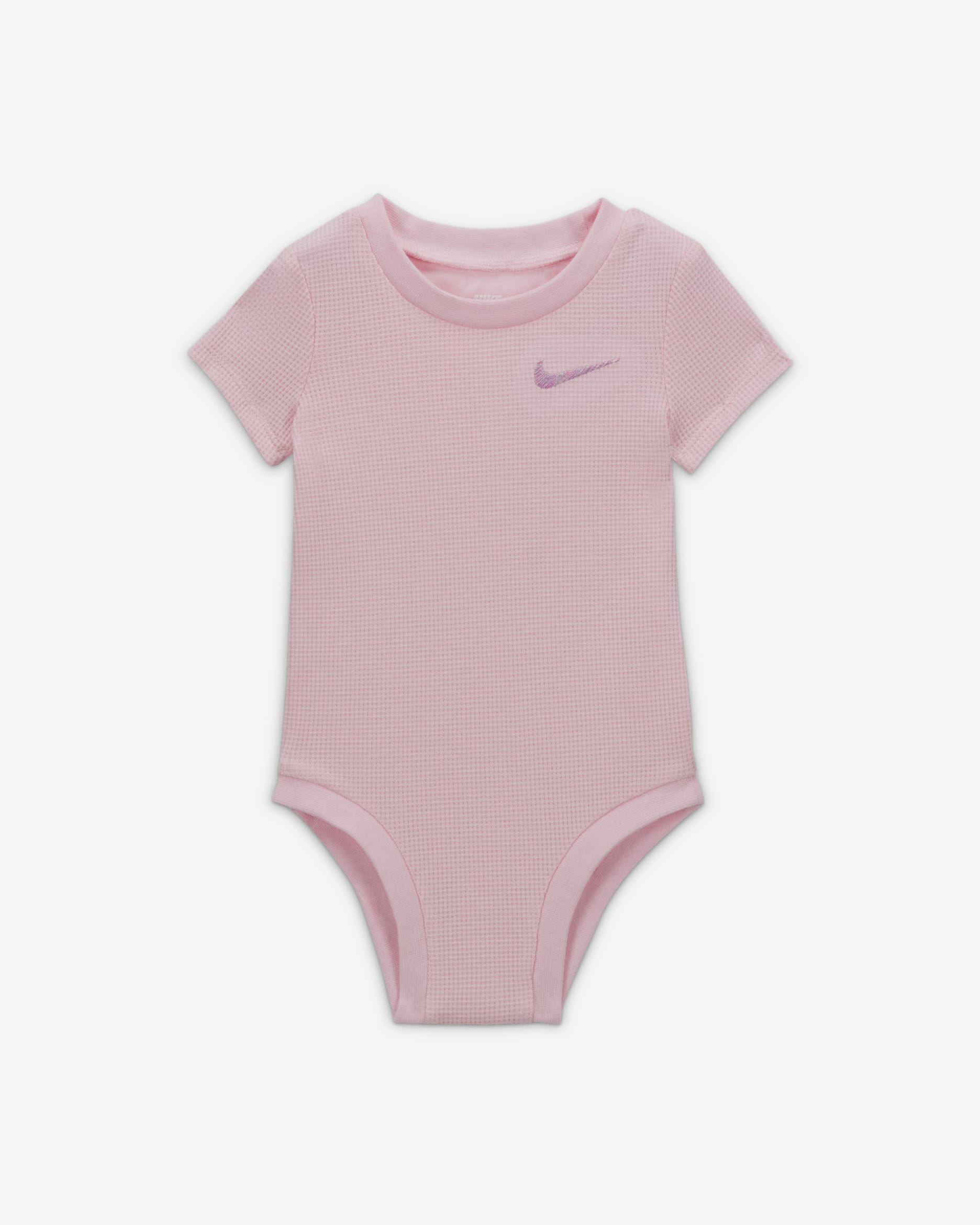 Body para bebé (0-9M) Nike ReadySet - Espuma rosa