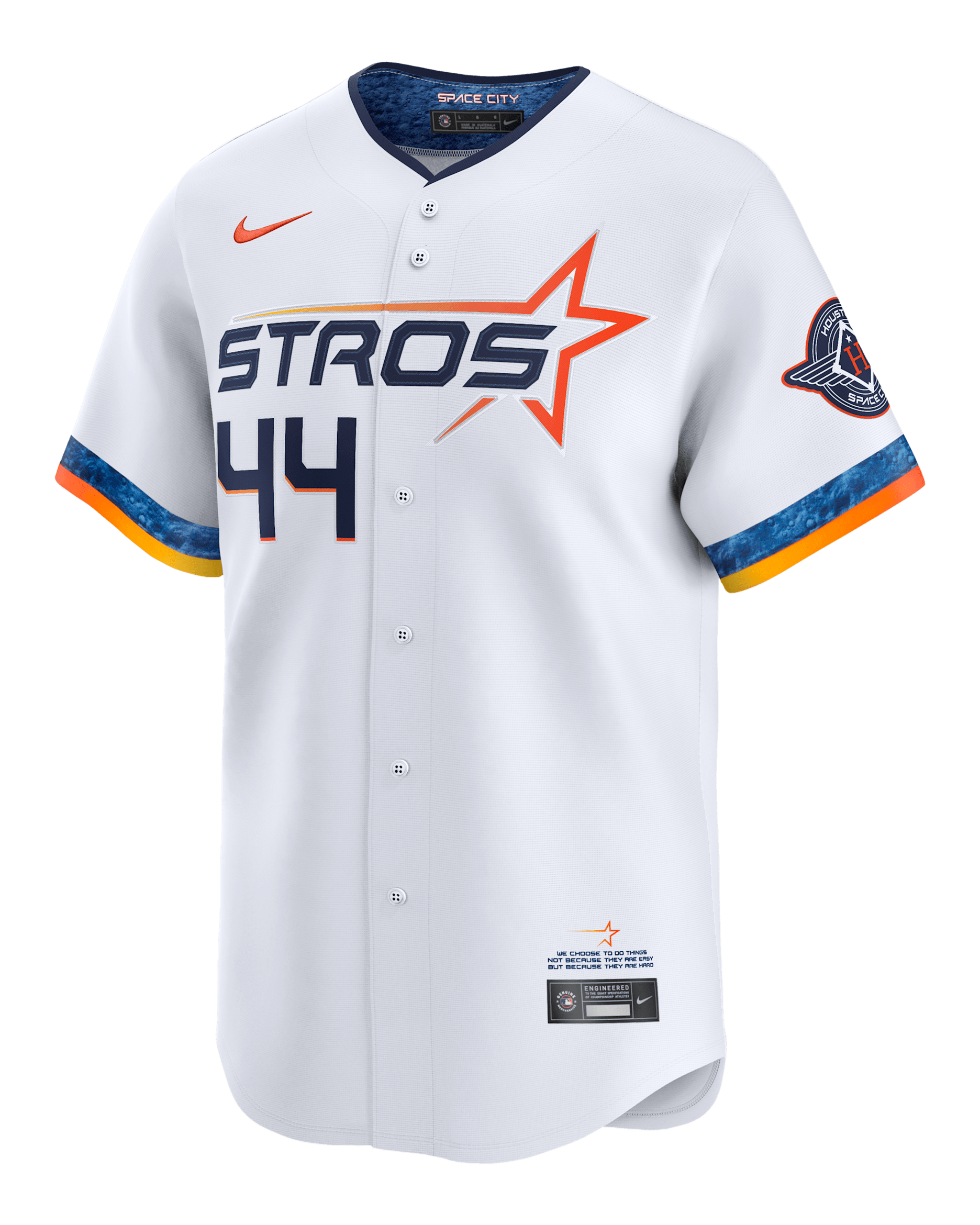 Yordan Álvarez Houston Astros City Connect Men’s Nike Dri-FIT ADV MLB Limited Jersey - White