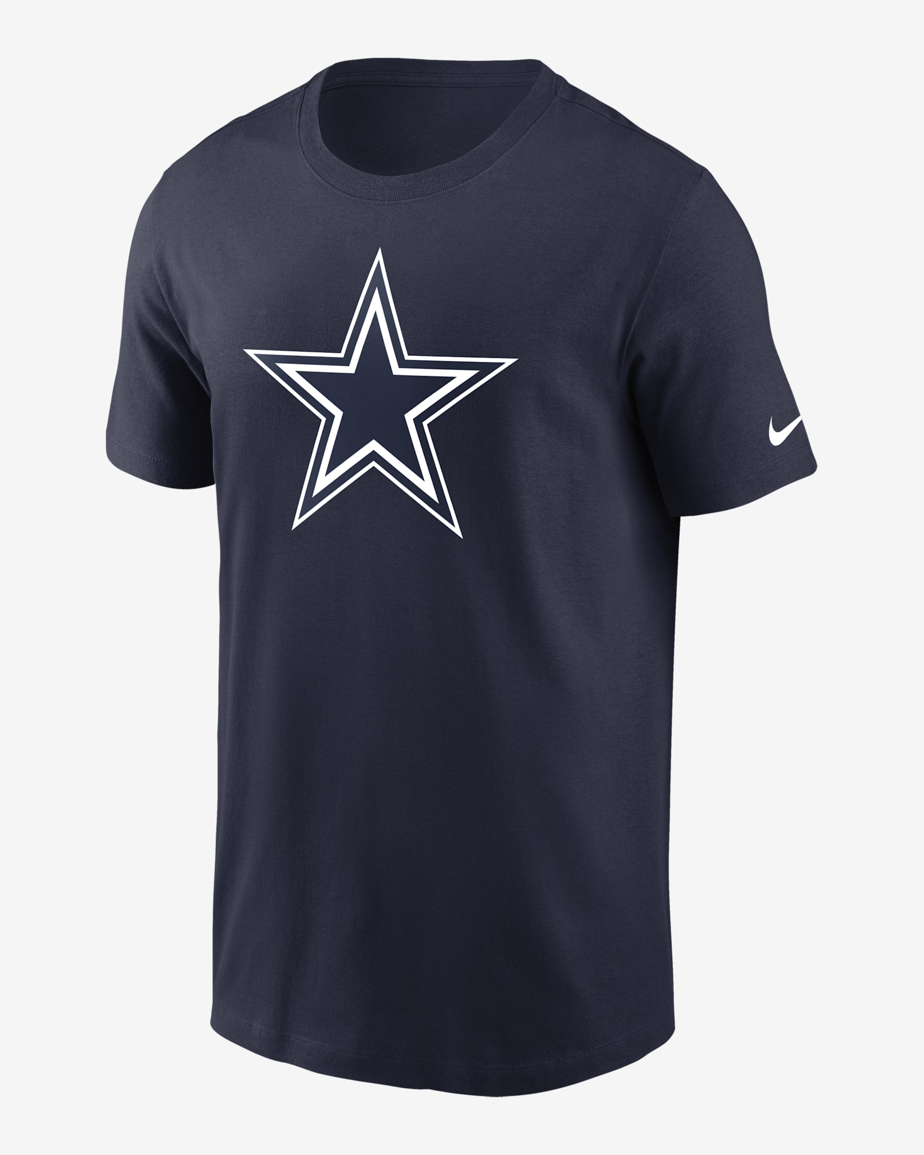 T-shirt Nike Logo Essential (NFL Dallas Cowboys) för män - College Navy
