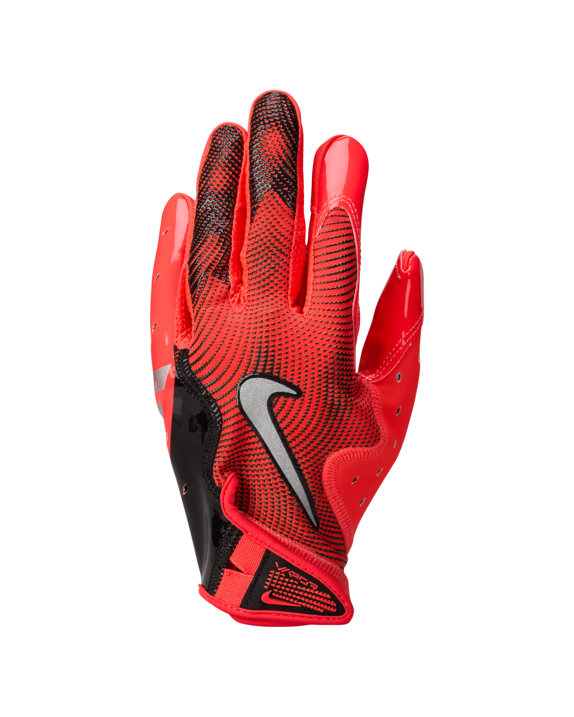 Nike Vapor Jet 8.0 Football Gloves (1 Pair) - Bright Crimson