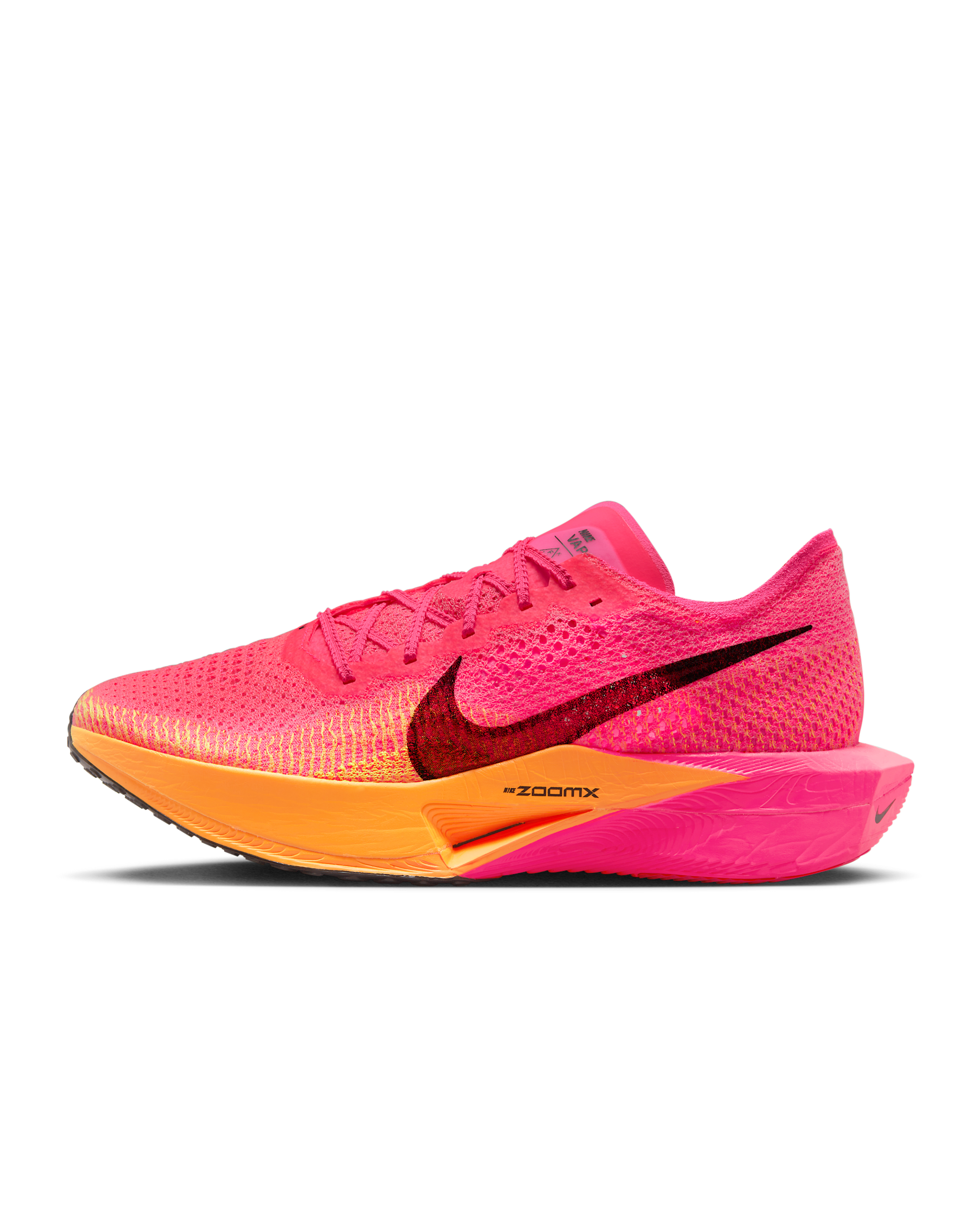 Nike Vaporfly 3 Men's Road Racing Shoes - Hyper Pink/Laser Orange/Black