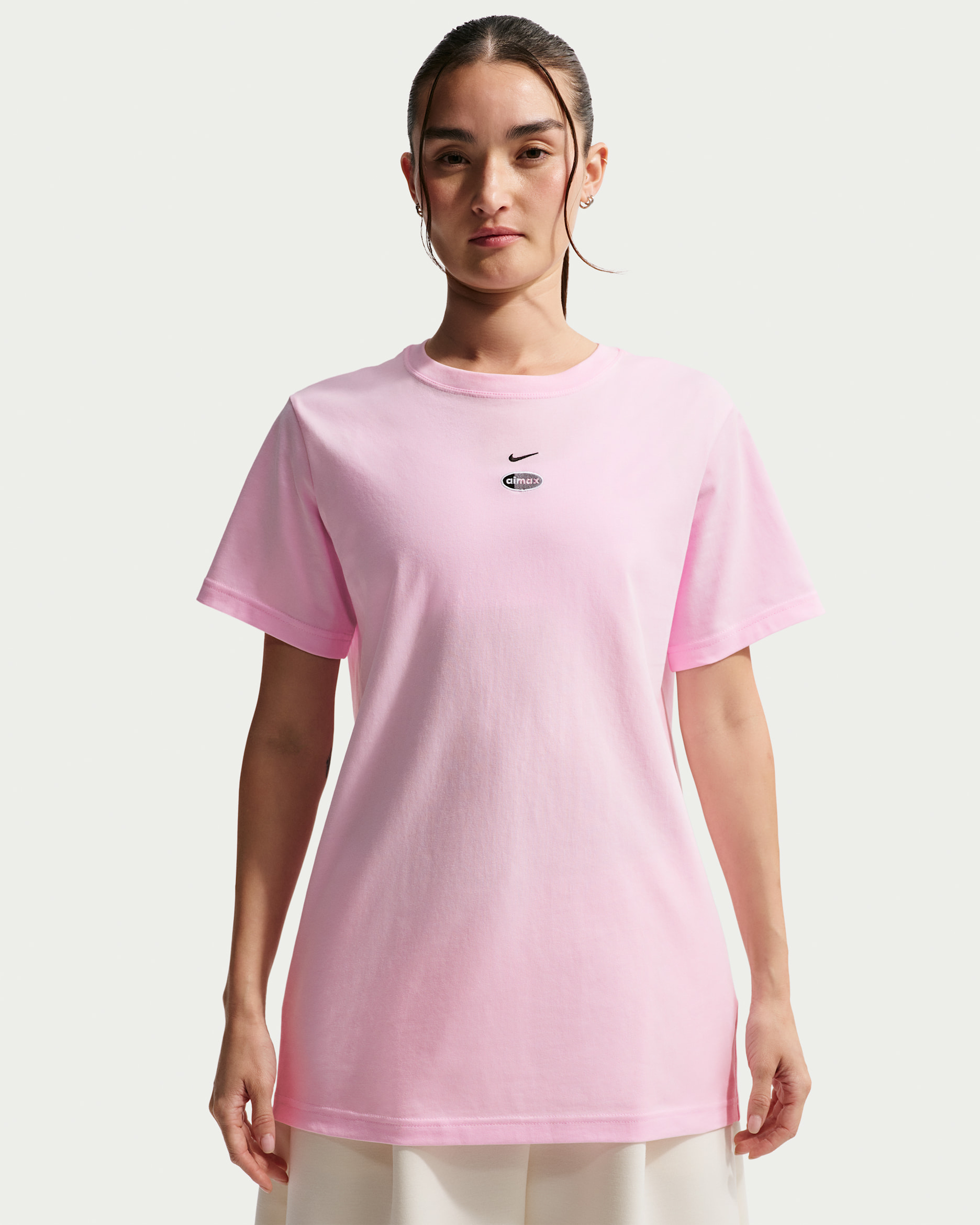Nike Sportswear Air Max Women's Oversized Short-Sleeved T-Shirt - Pink Foam