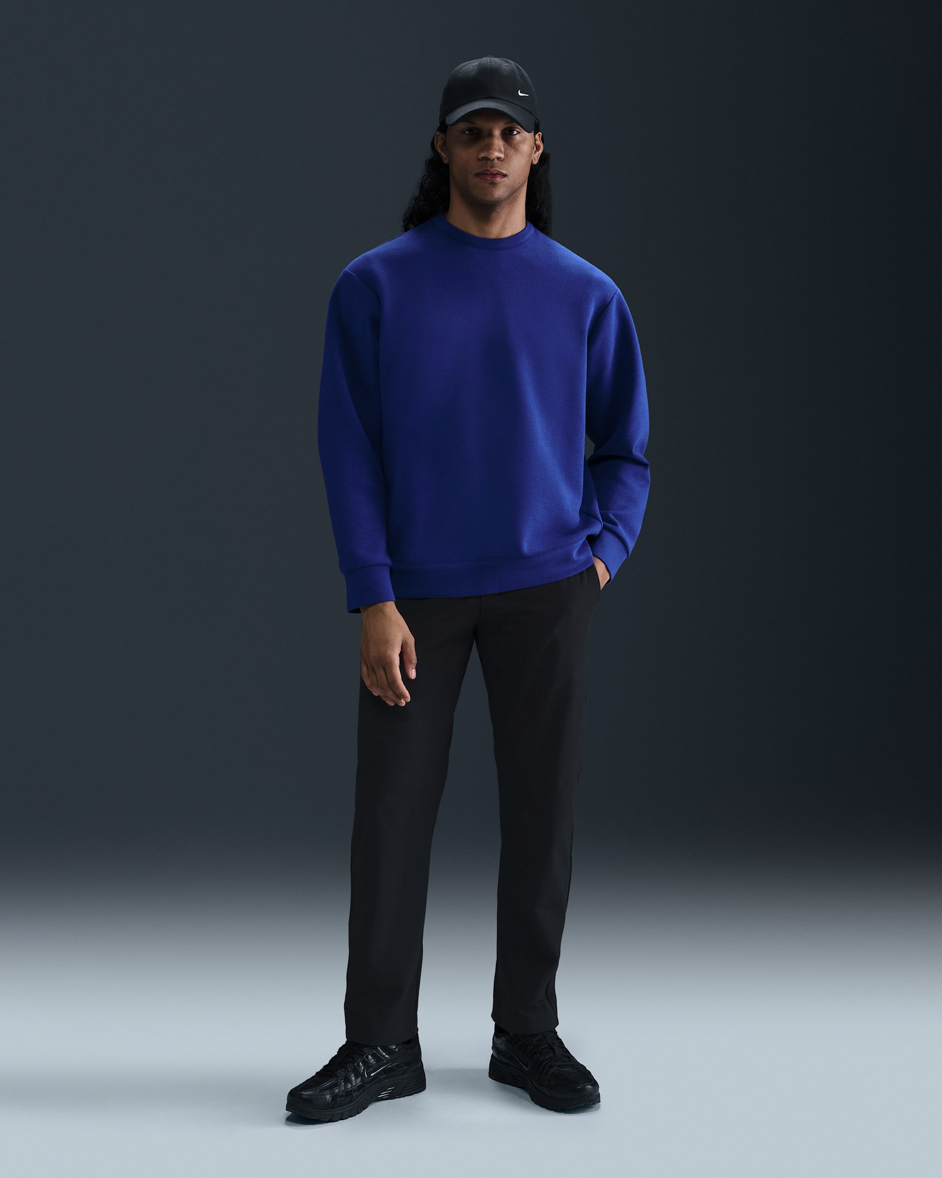 Pantalones chinos Dri-FIT de ajuste regular para hombre Nike 24.7 PerfectStretch - Negro/Negro/Gris humo oscuro