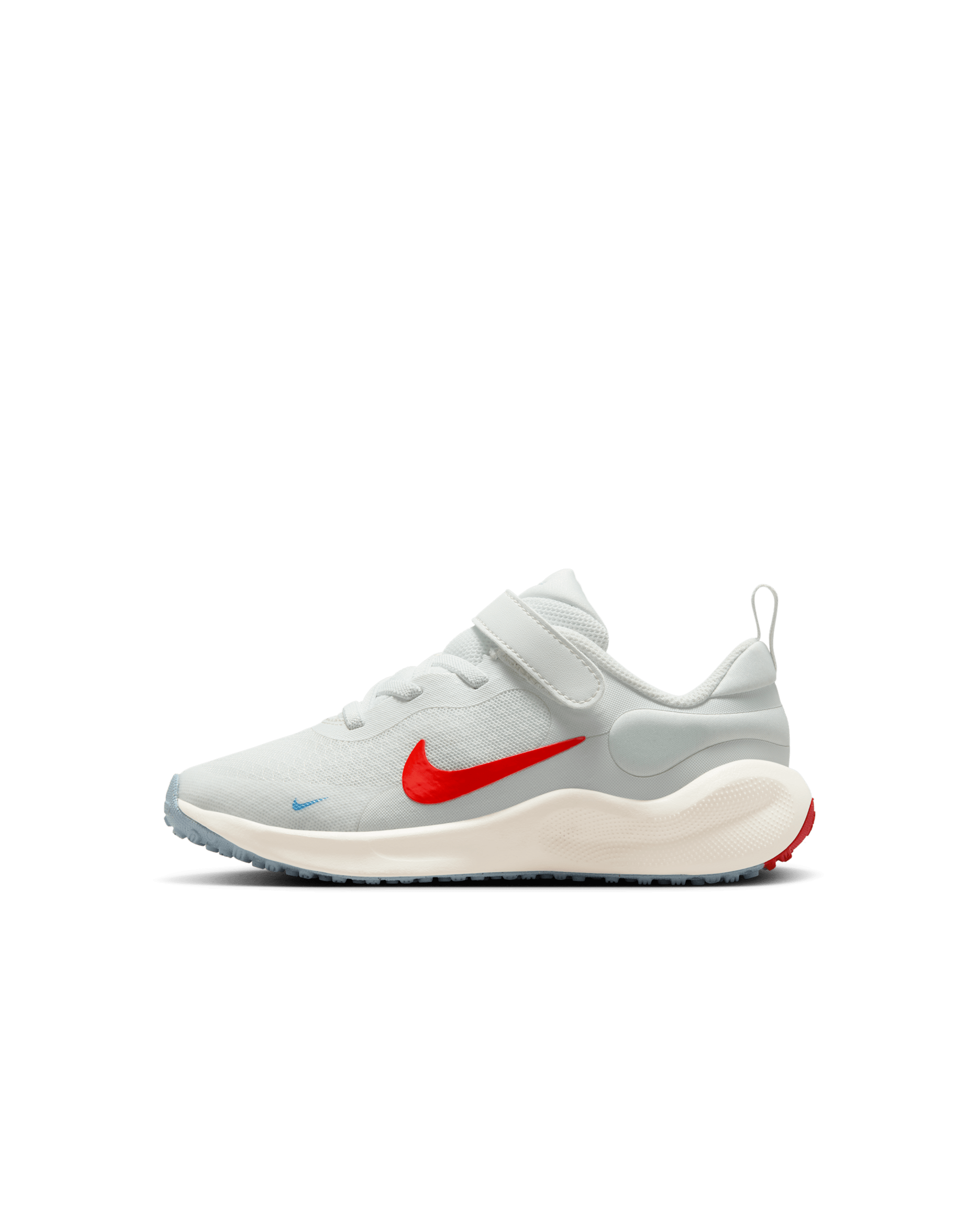 Nike Revolution 7 Little Kids' Shoes - Summit White/Sail/Psychic Blue/Picante Red