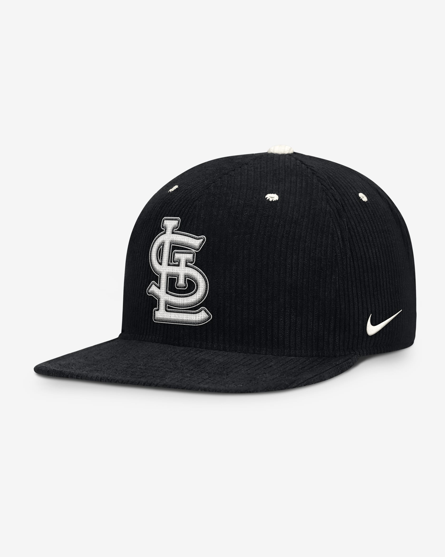 St. Louis Cardinals Pro Men's Nike MLB Adjustable Hat - Black