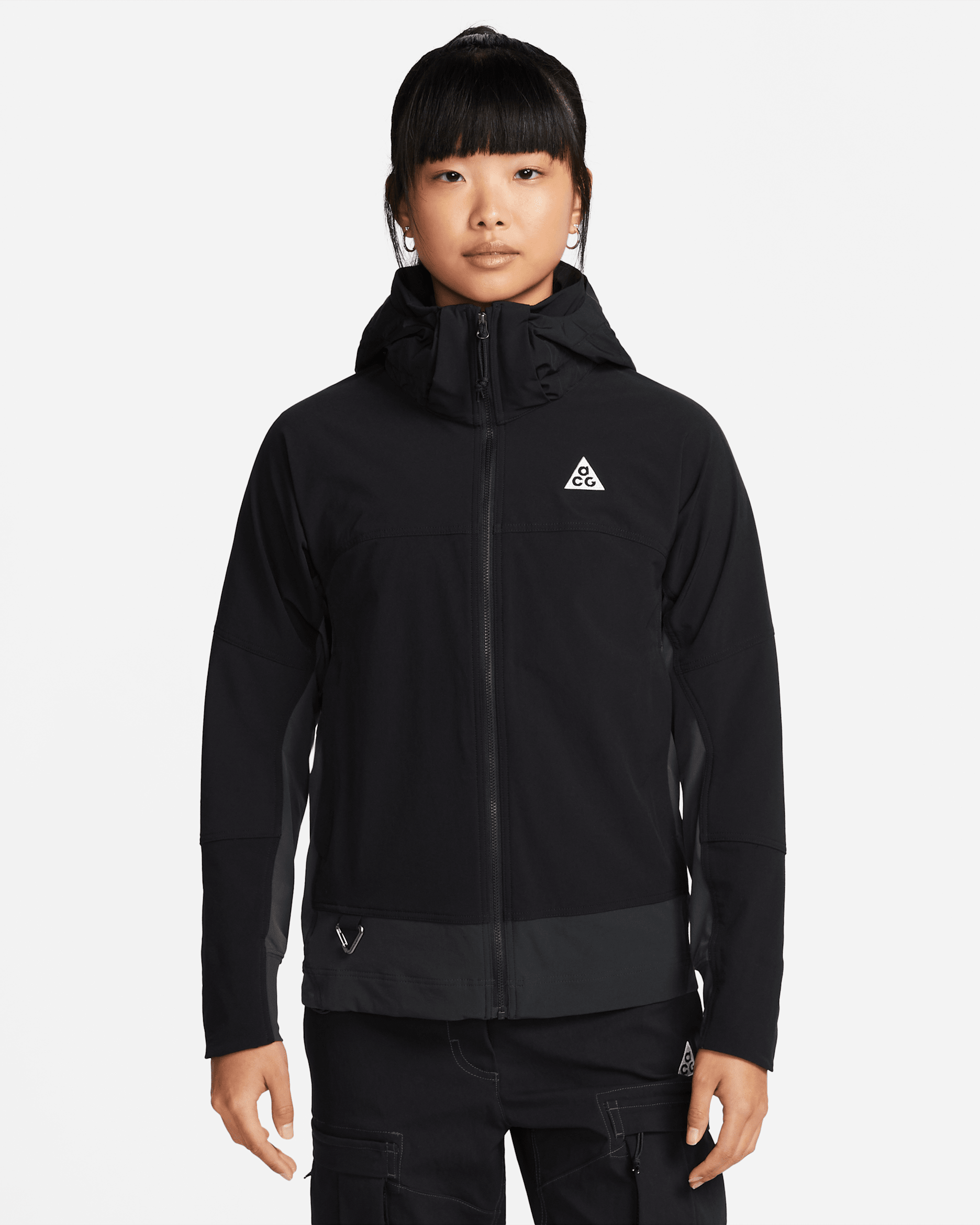 Nike ACG "Sun Farer" 女款外套 - 黑色/Off Noir/Dark Smoke Grey/Summit White