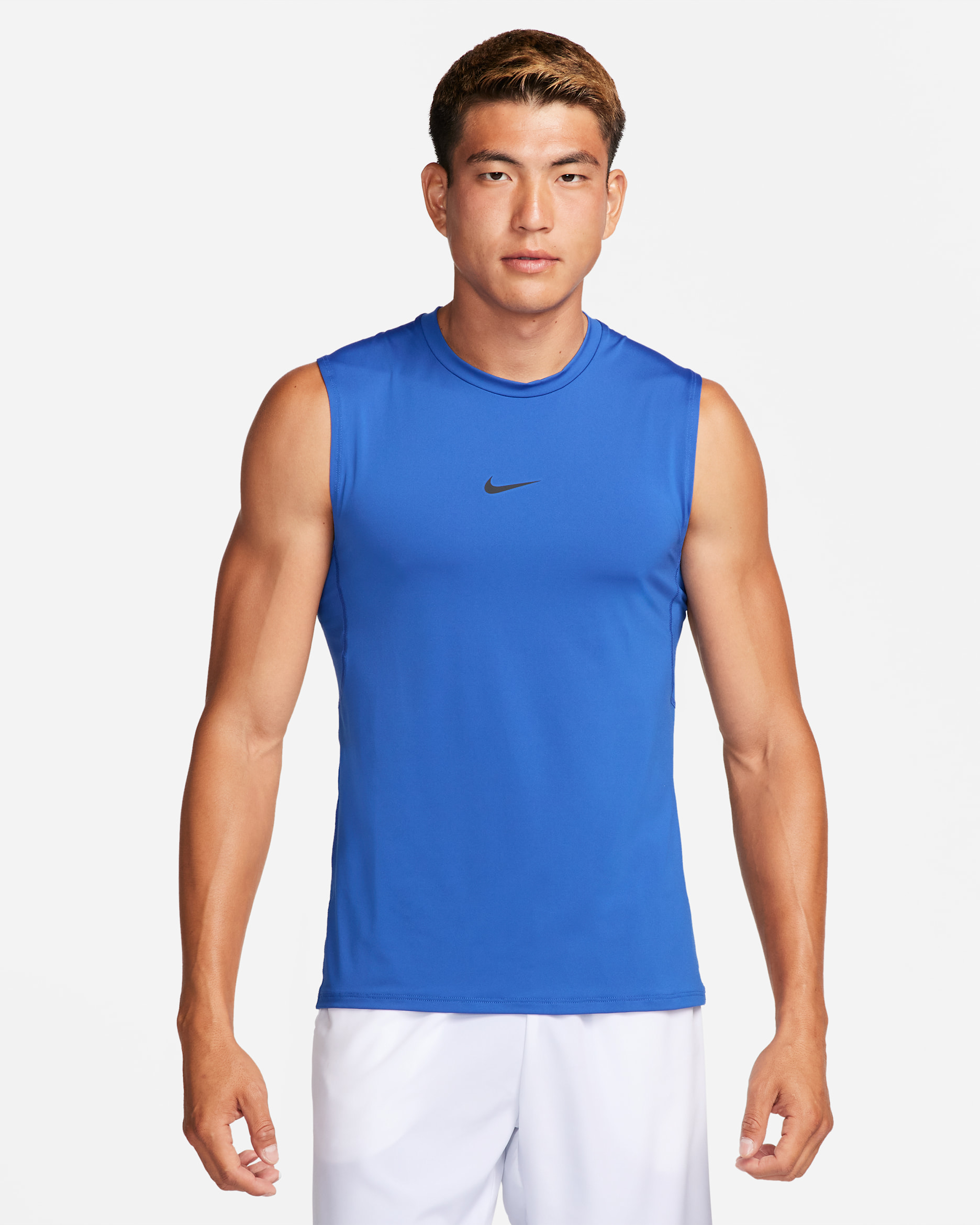 Nike Pro Men's Dri-FIT Slim Sleeveless Top - Game Royal/Black