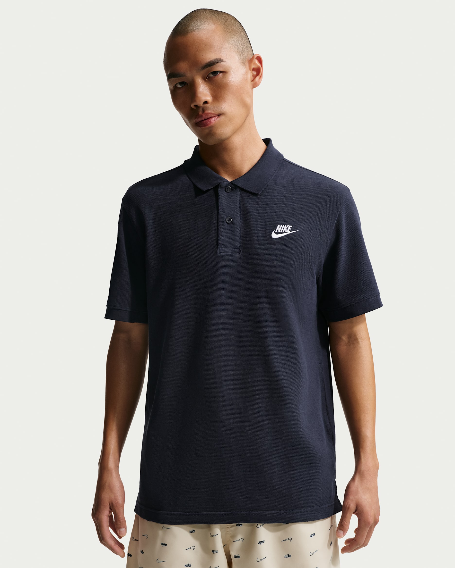 Nike Sportswear Men's Polo - Obsidian/White
