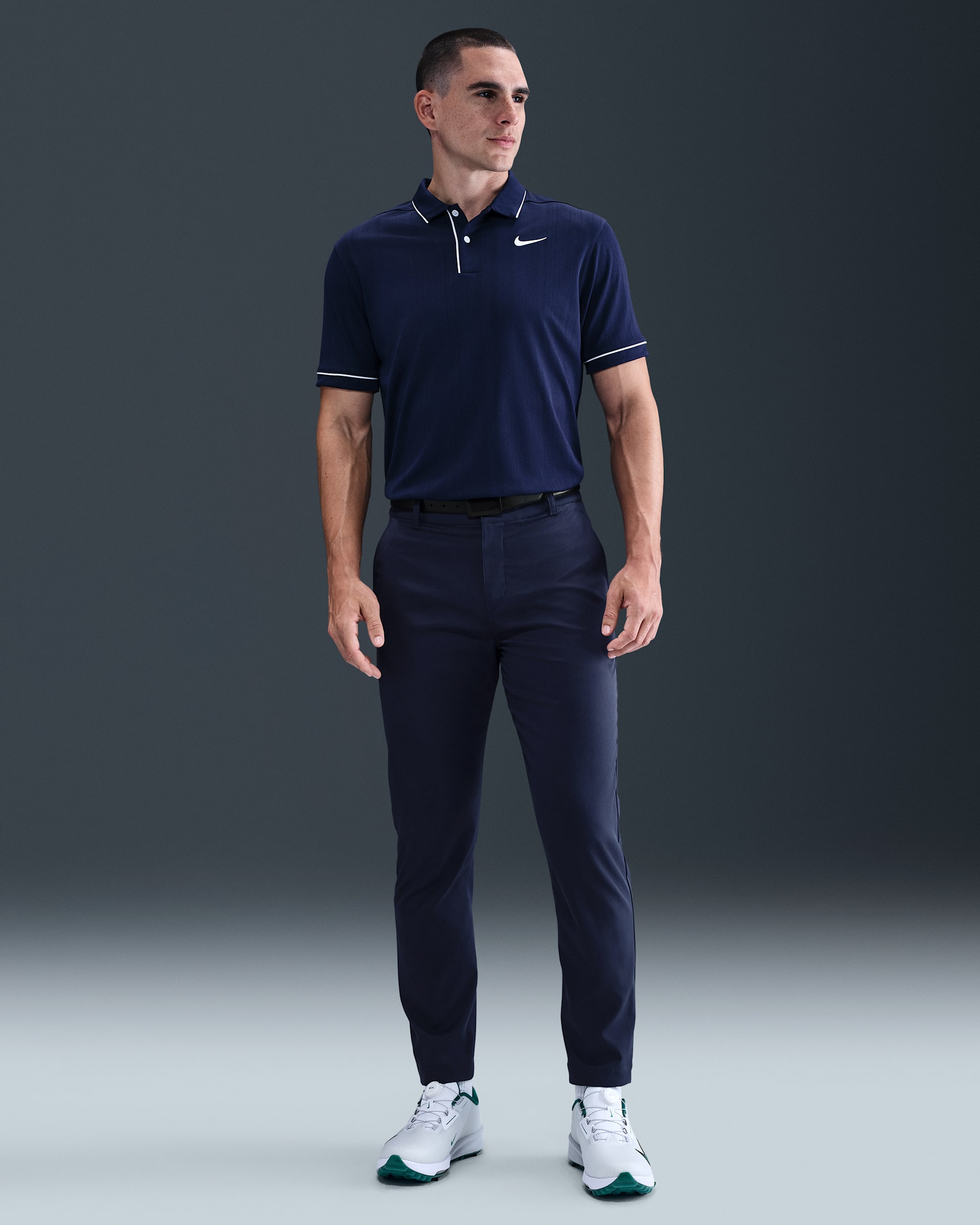 Nike Tour Repel Men's Chino Golf Pants - Midnight Navy/Black