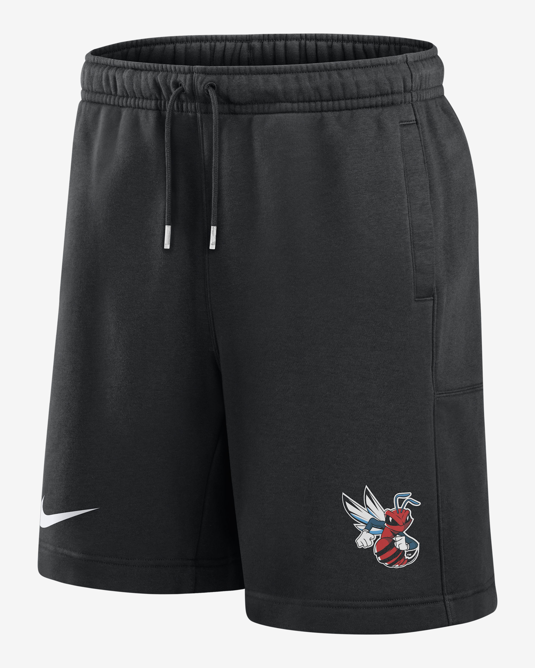 Nike College Club Fleece (Delaware State University) Men's Shorts - Black