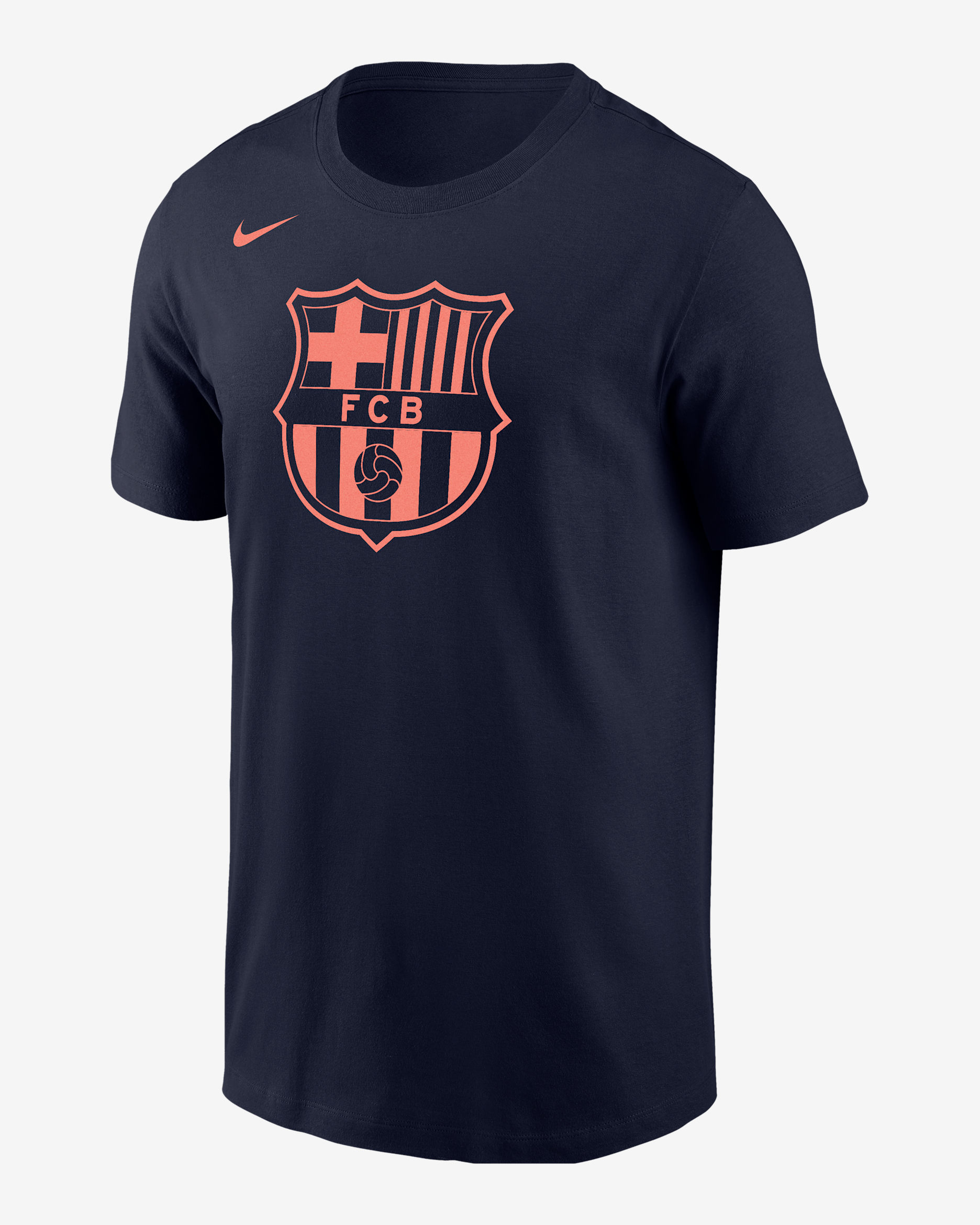 FC Barcelona Men's Nike Soccer T-Shirt - College Navy