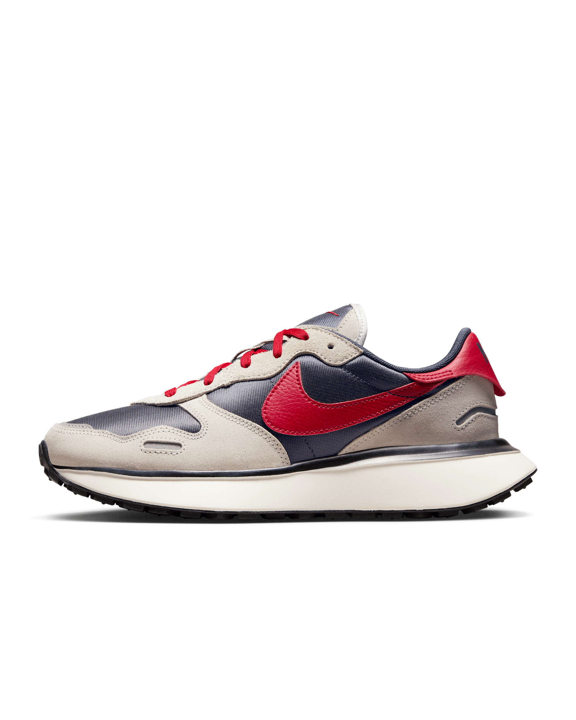 Nike Phoenix Waffle Women's Shoes - Thunder Blue/Photon Dust/Wolf Grey/Gym Red