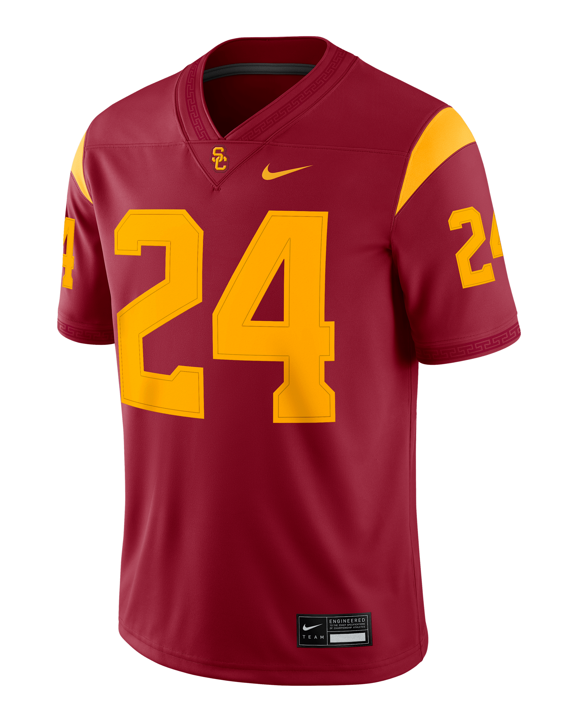 USC 2024 Home Men's Nike Football Game Jersey - Cardinal Red