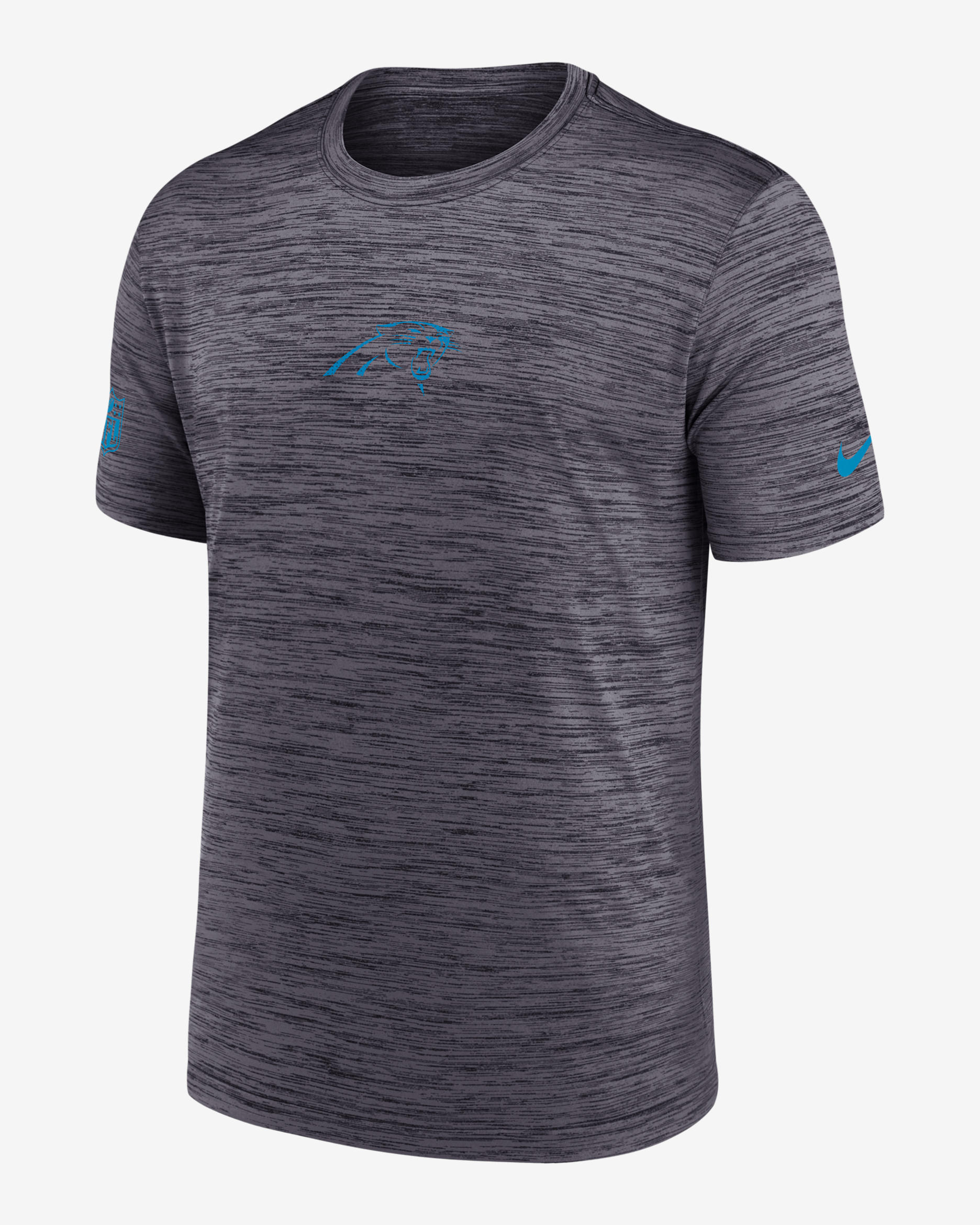 Carolina Panthers Sideline Team Issue Velocity Men's Nike Dri-FIT NFL T-Shirt - Black