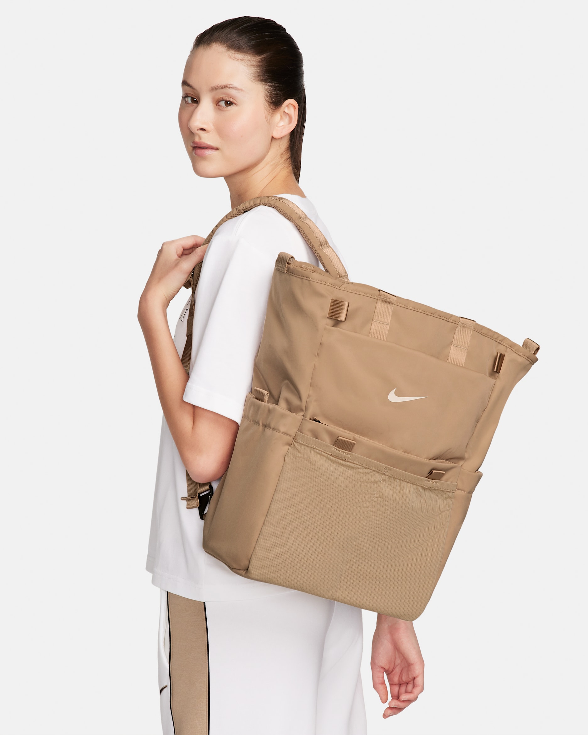 Nike (M) 百變媽媽包 (孕婦系列) (25 公升) - Hemp/Hemp/Sail