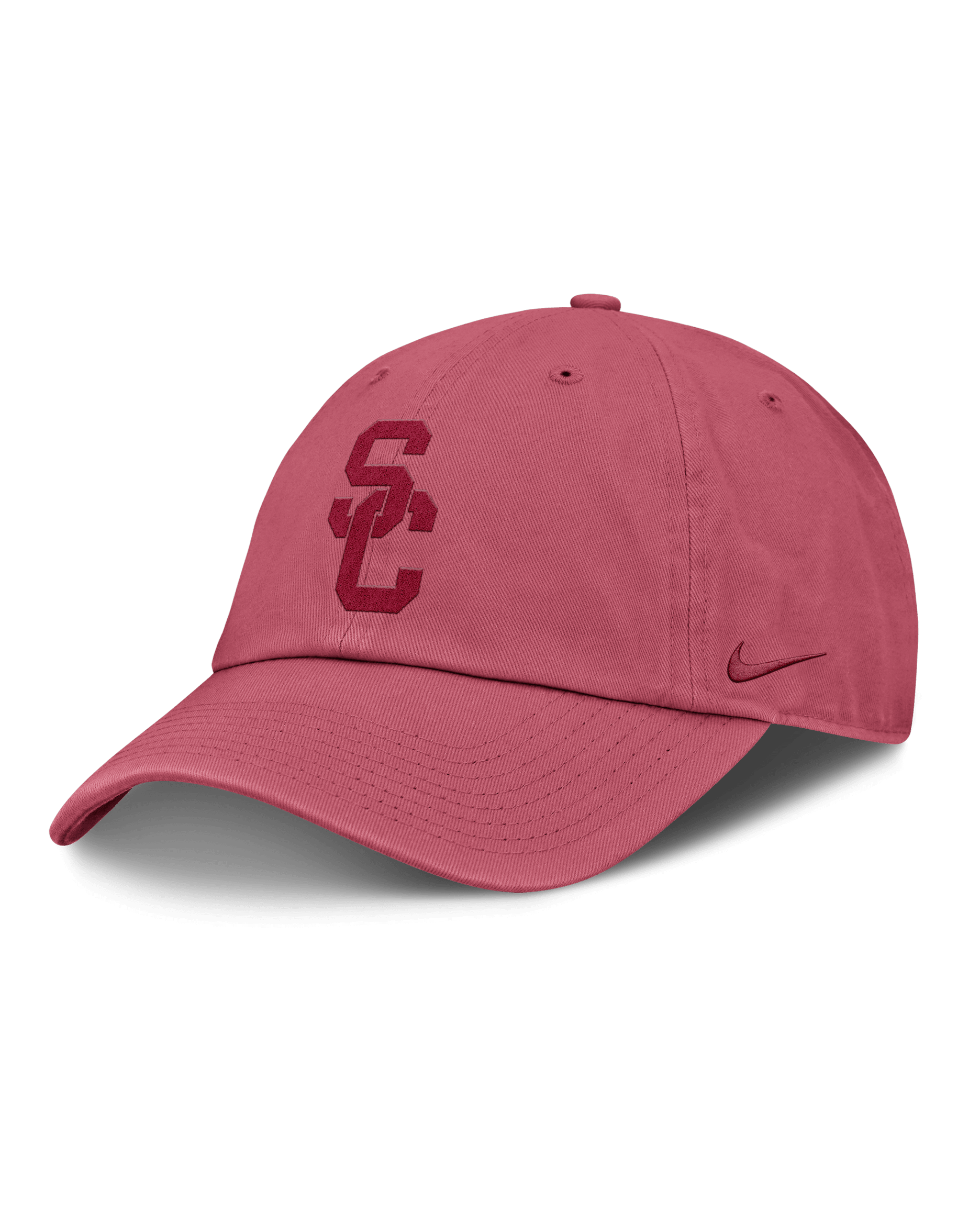 USC Primetime Campus Club Toned Men's Nike College Adjustable Hat - Pink