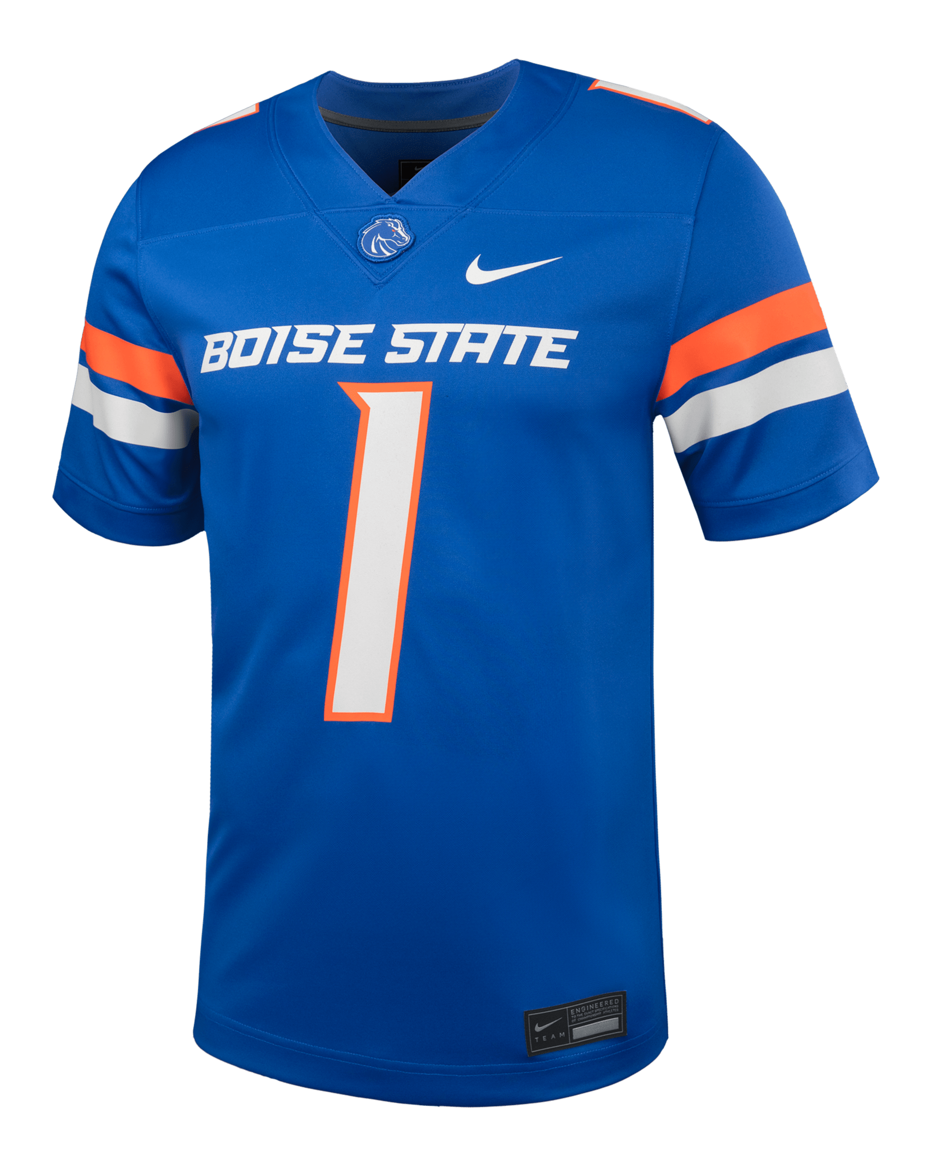 Jersey de fútbol americano universitario Nike Replica para hombre Boise State - Royal juego