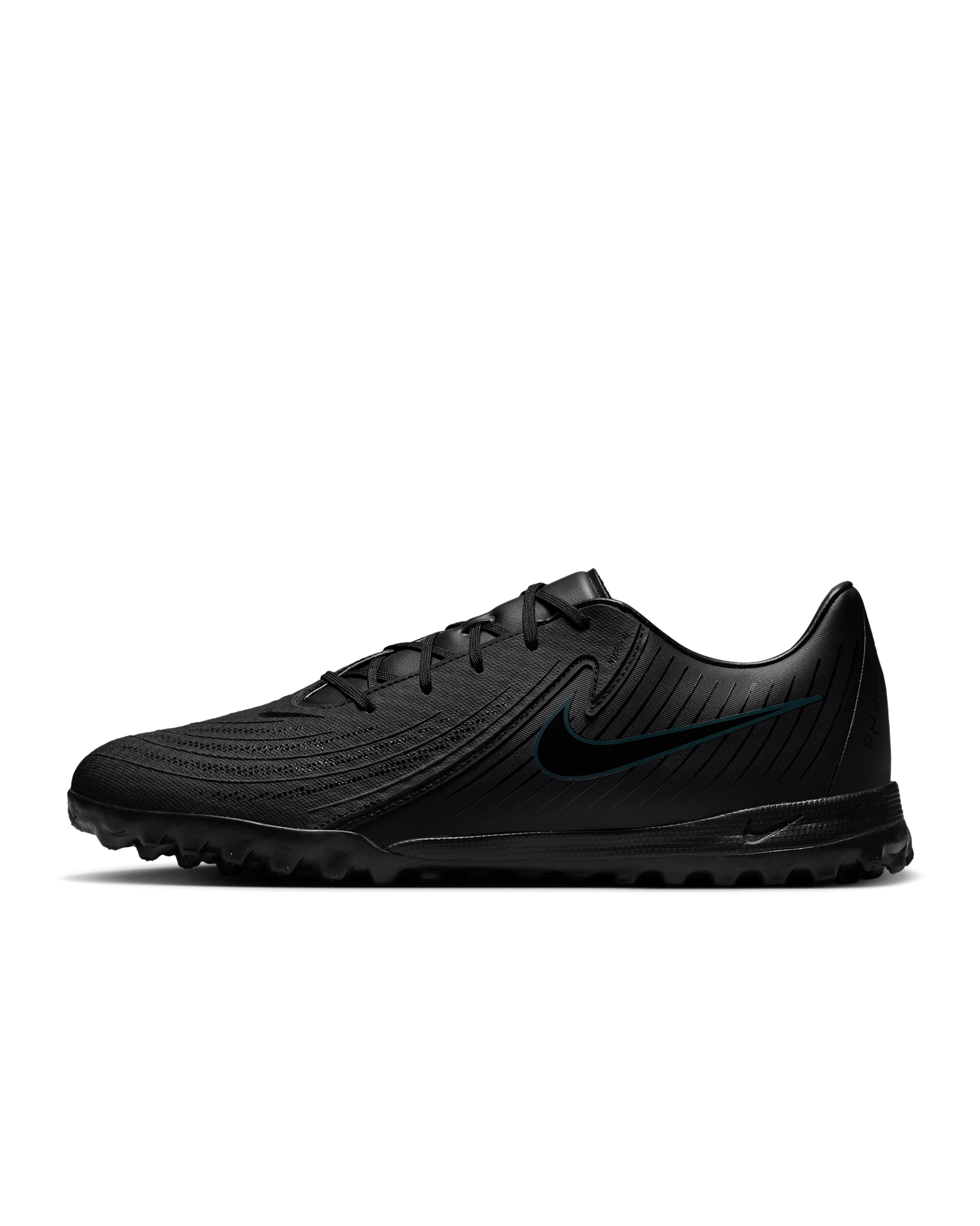 Sapatilhas de futebol de perfil baixo para relva Nike Phantom GX 2 Academy - Preto/Deep Jungle/Preto