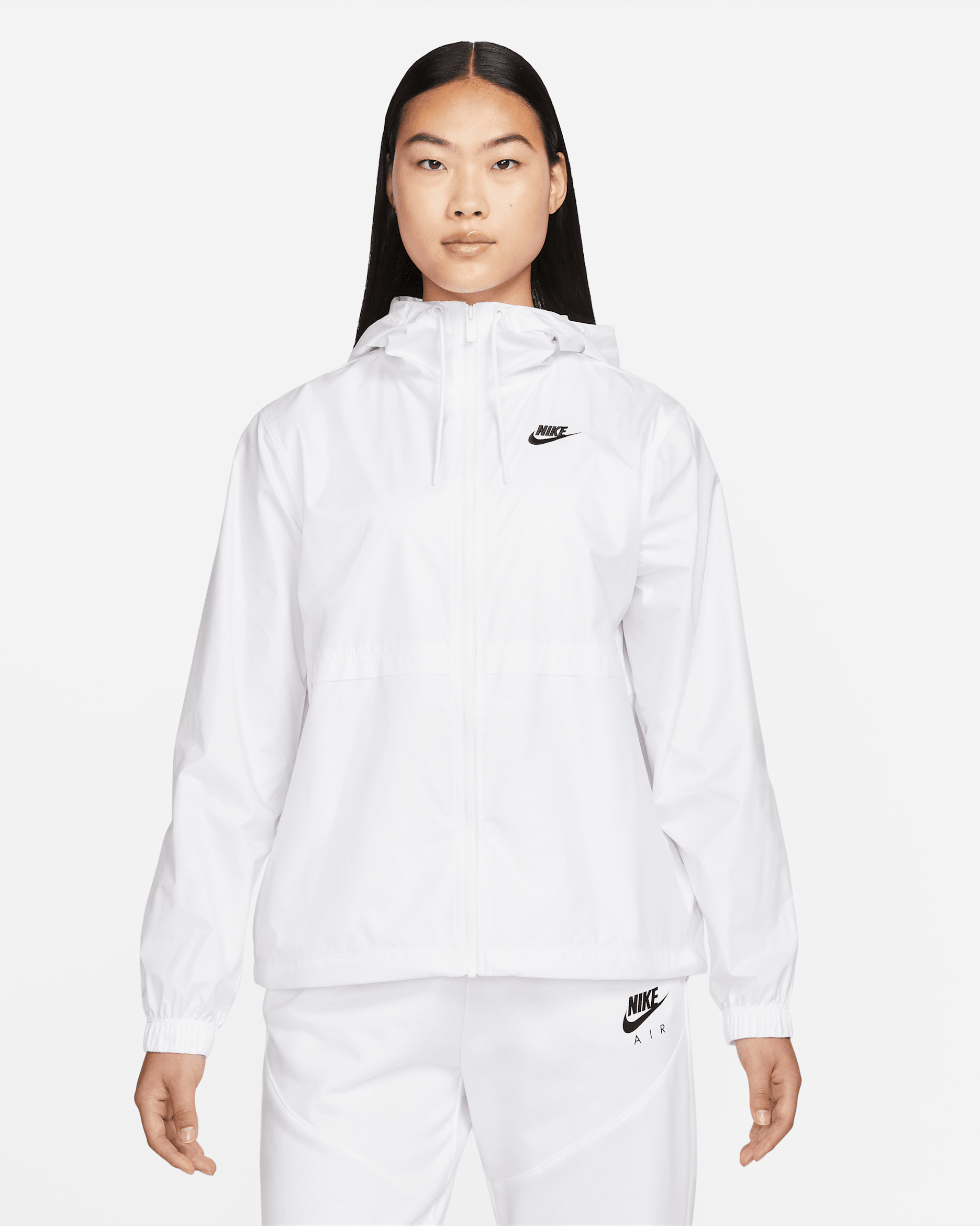 Nike Sportswear Essential Repel Women's Woven Jacket - White/Black