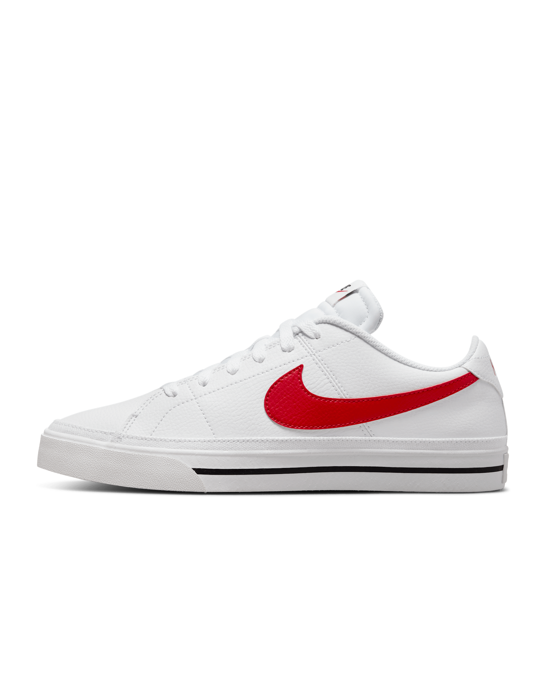 Pánské boty Nike Court Legacy - Bílá/Černá/Team Orange/University Red