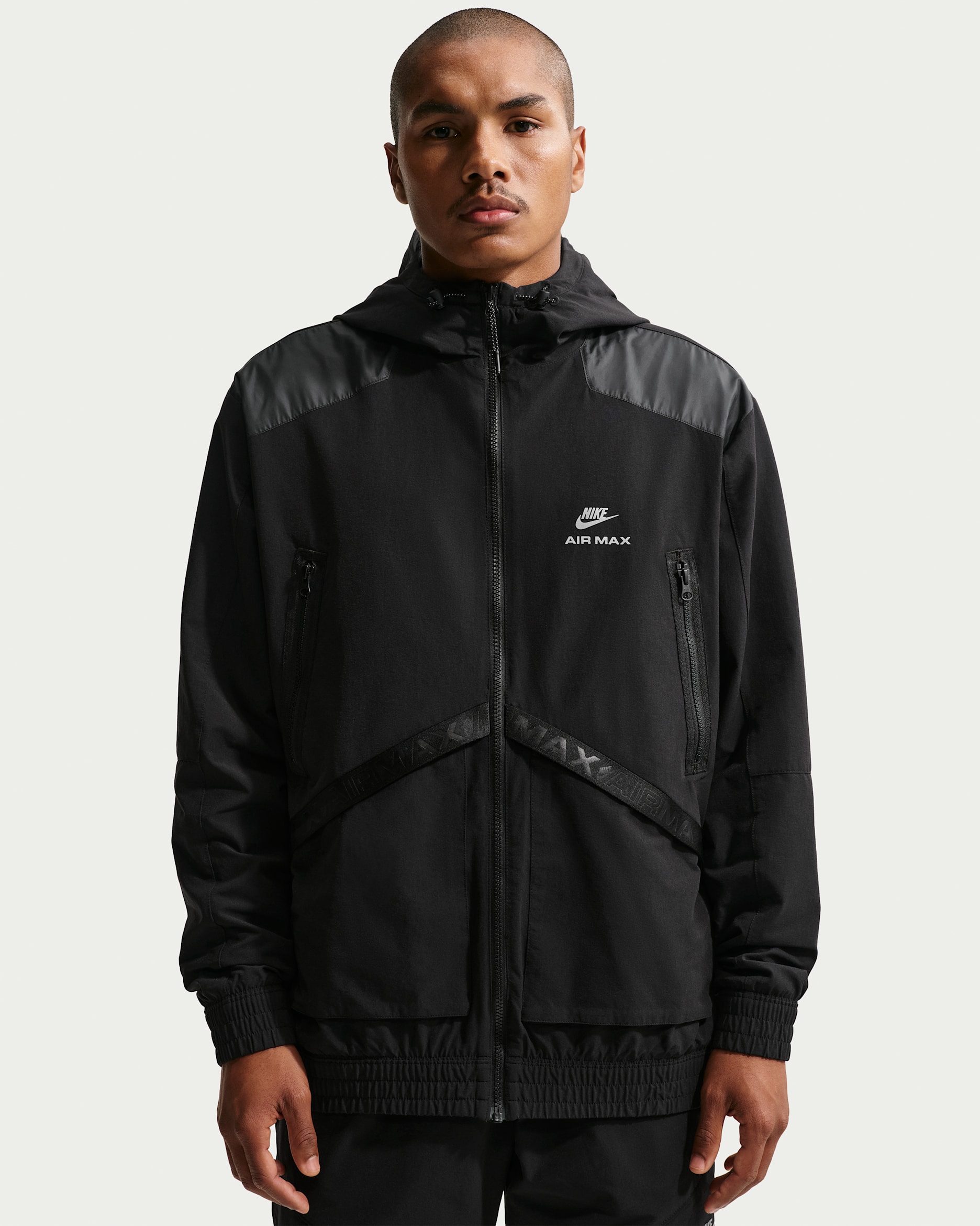 Veste tissée Nike Sportswear Air Max pour Homme - Noir/Noir/Noir