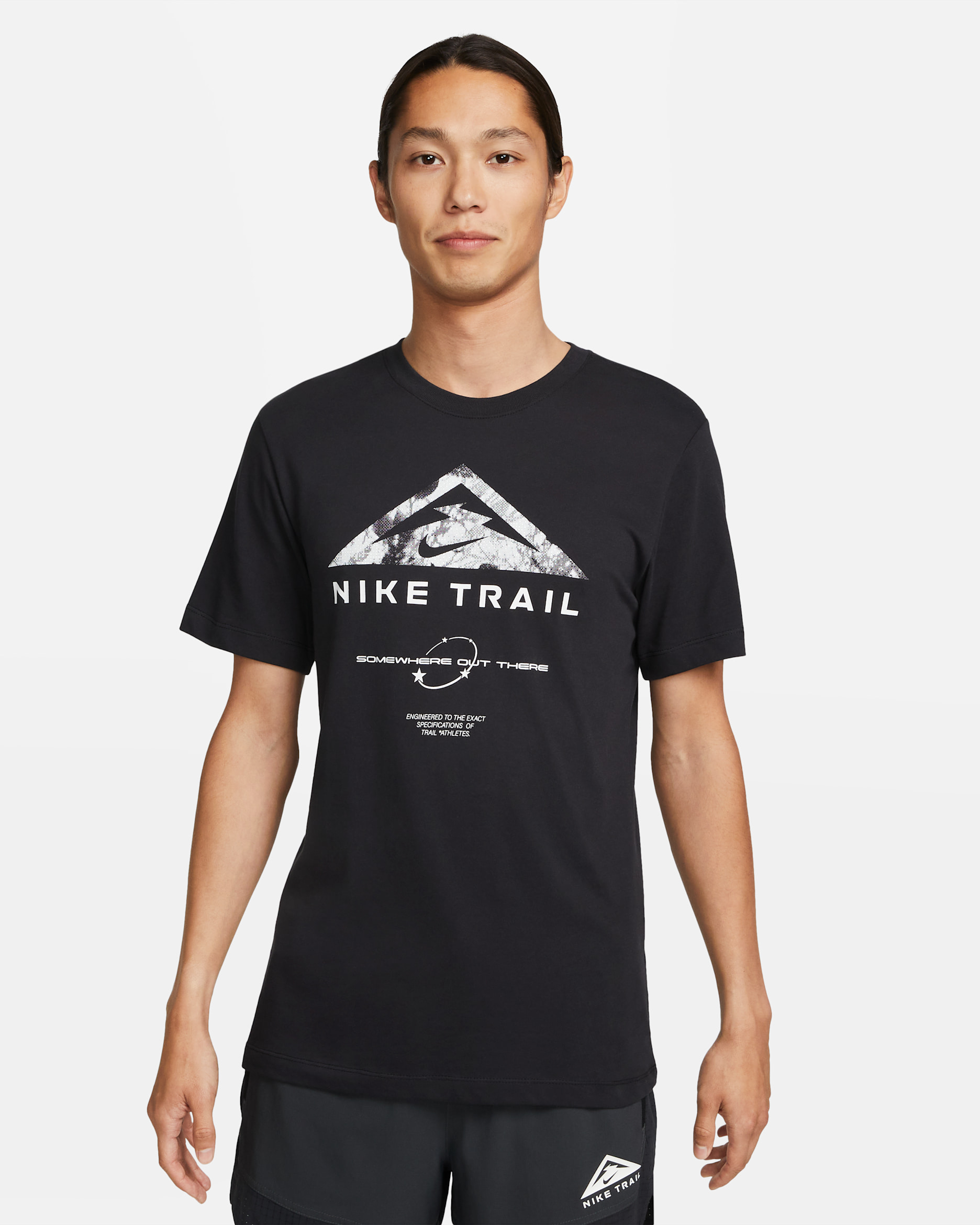 Nike Dri-FIT Trail Men's Trail Running T-Shirt - Black