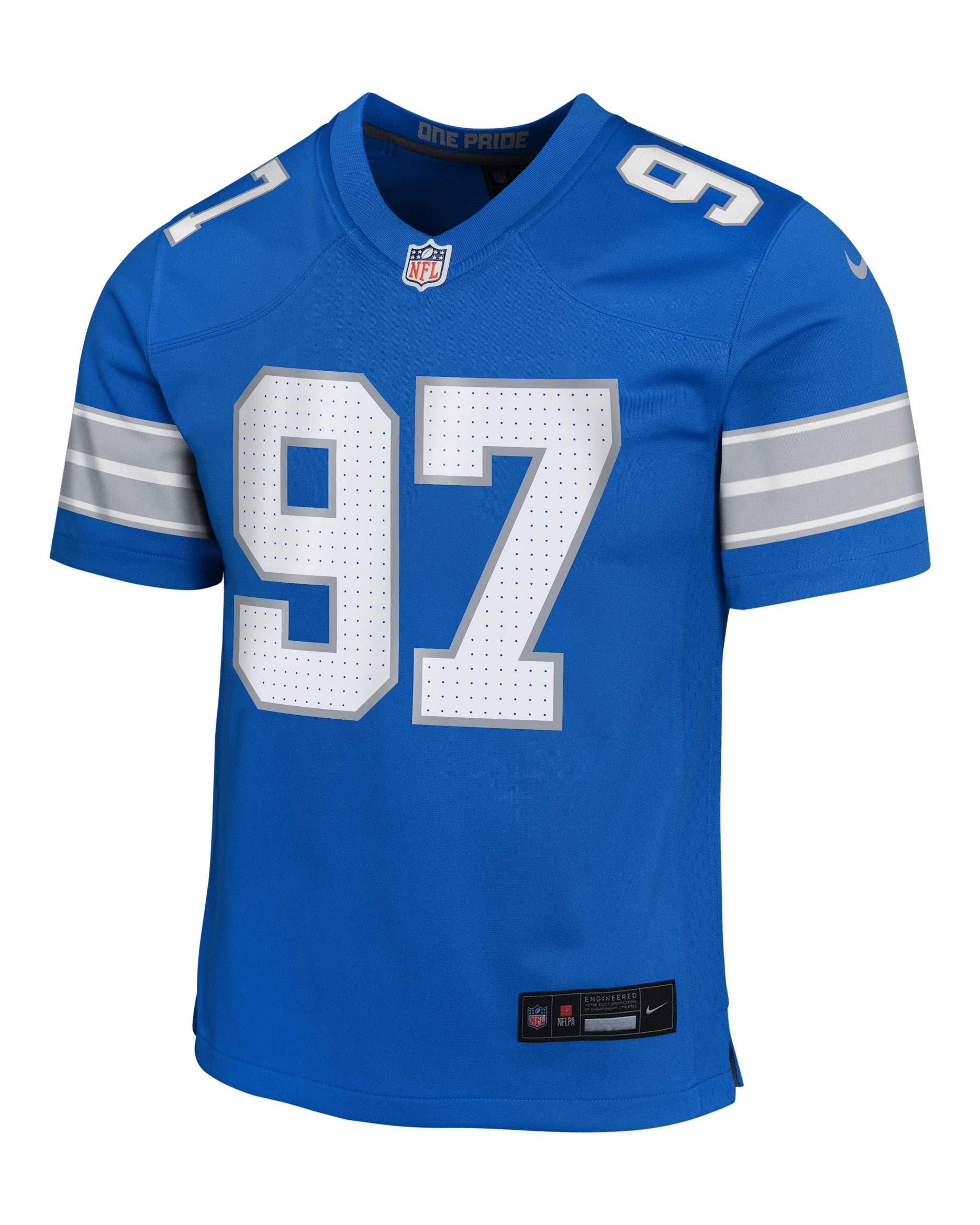 Aidan Hutchinson Detroit Lions Big Kids' Nike NFL Game Jersey - Blue
