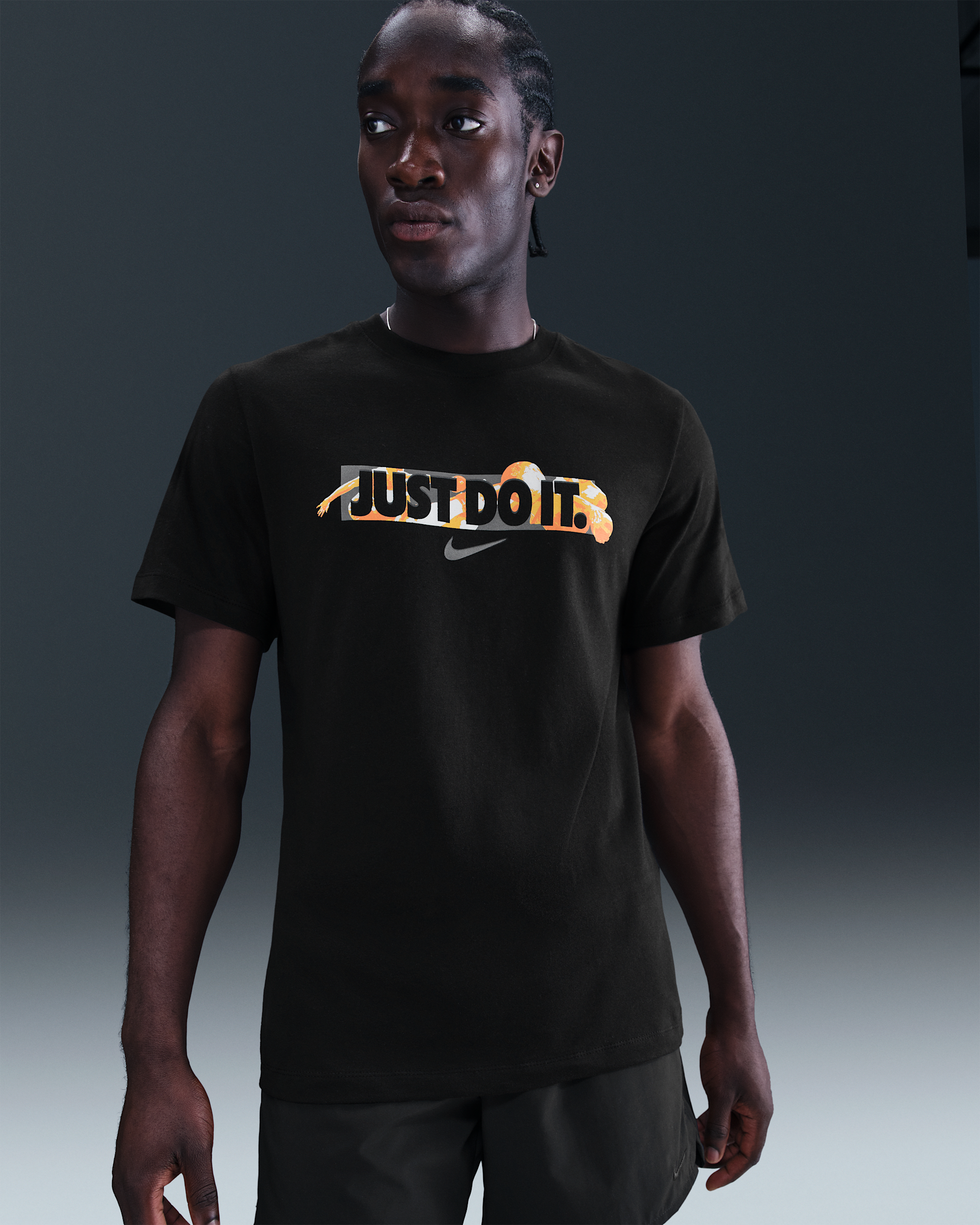 Playera para hombre Nike - Negro