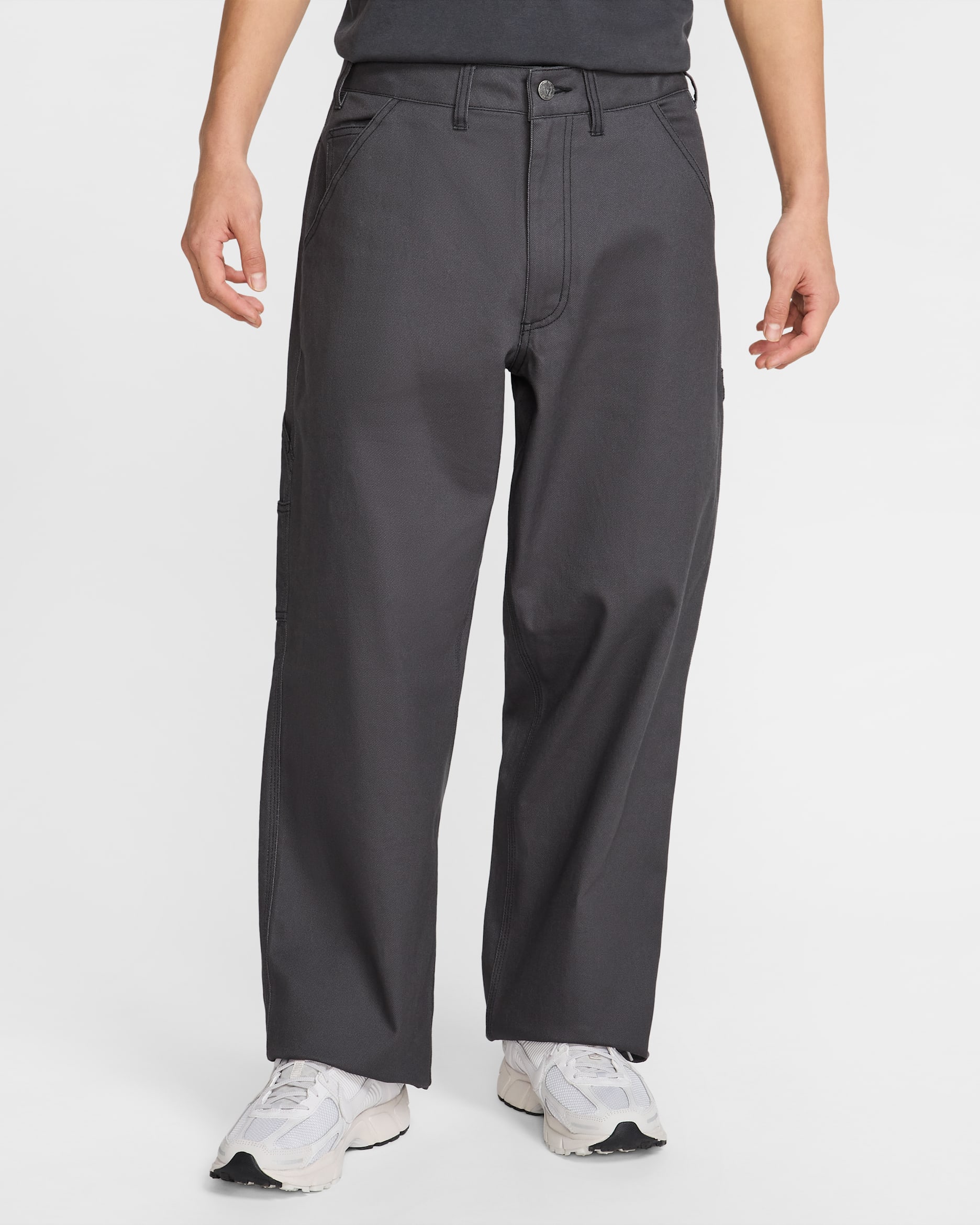 Nike Life Men's Carpenter Pants - Anthracite/Anthracite