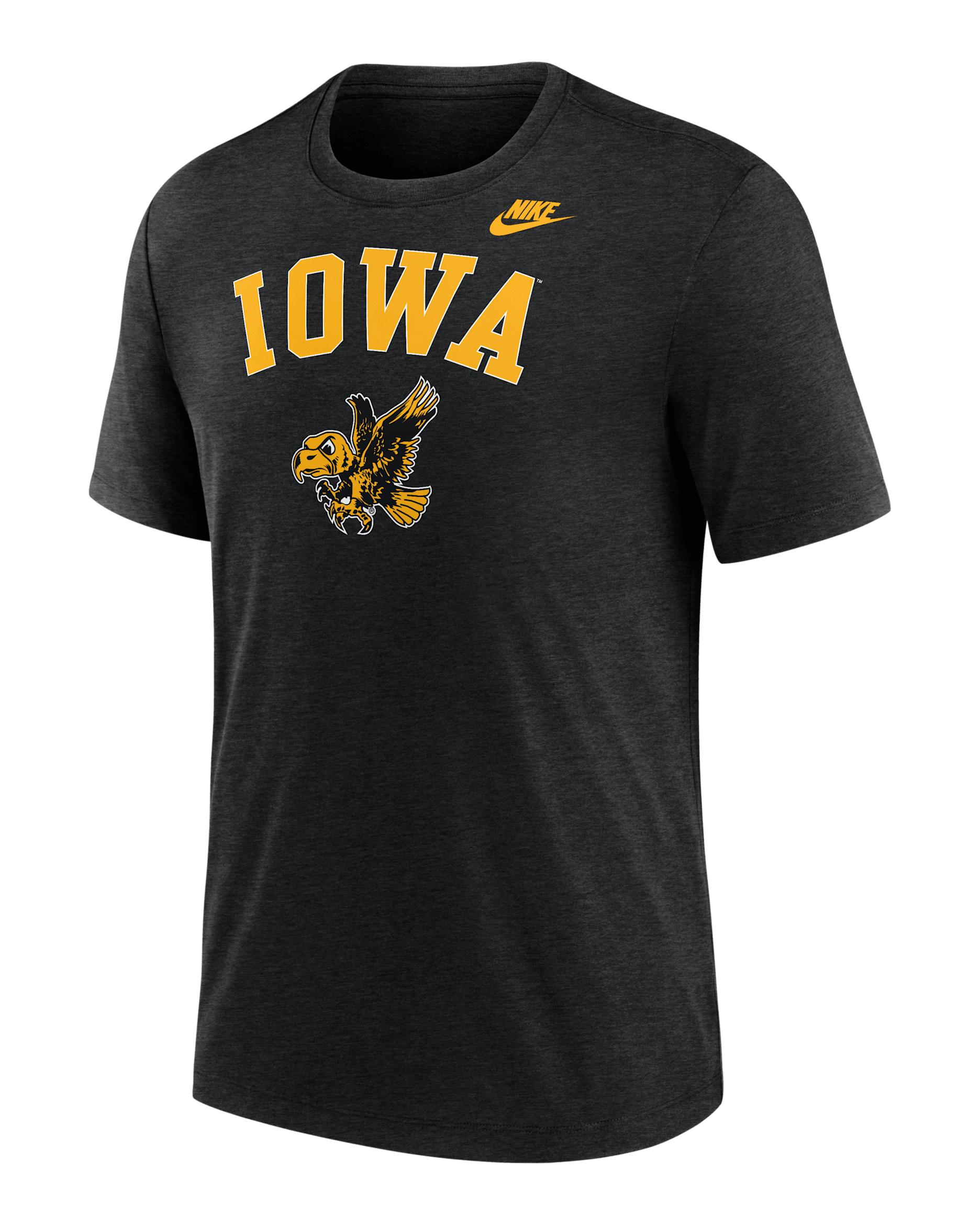 Iowa Legacy Arch Men's Nike College T-Shirt - Black