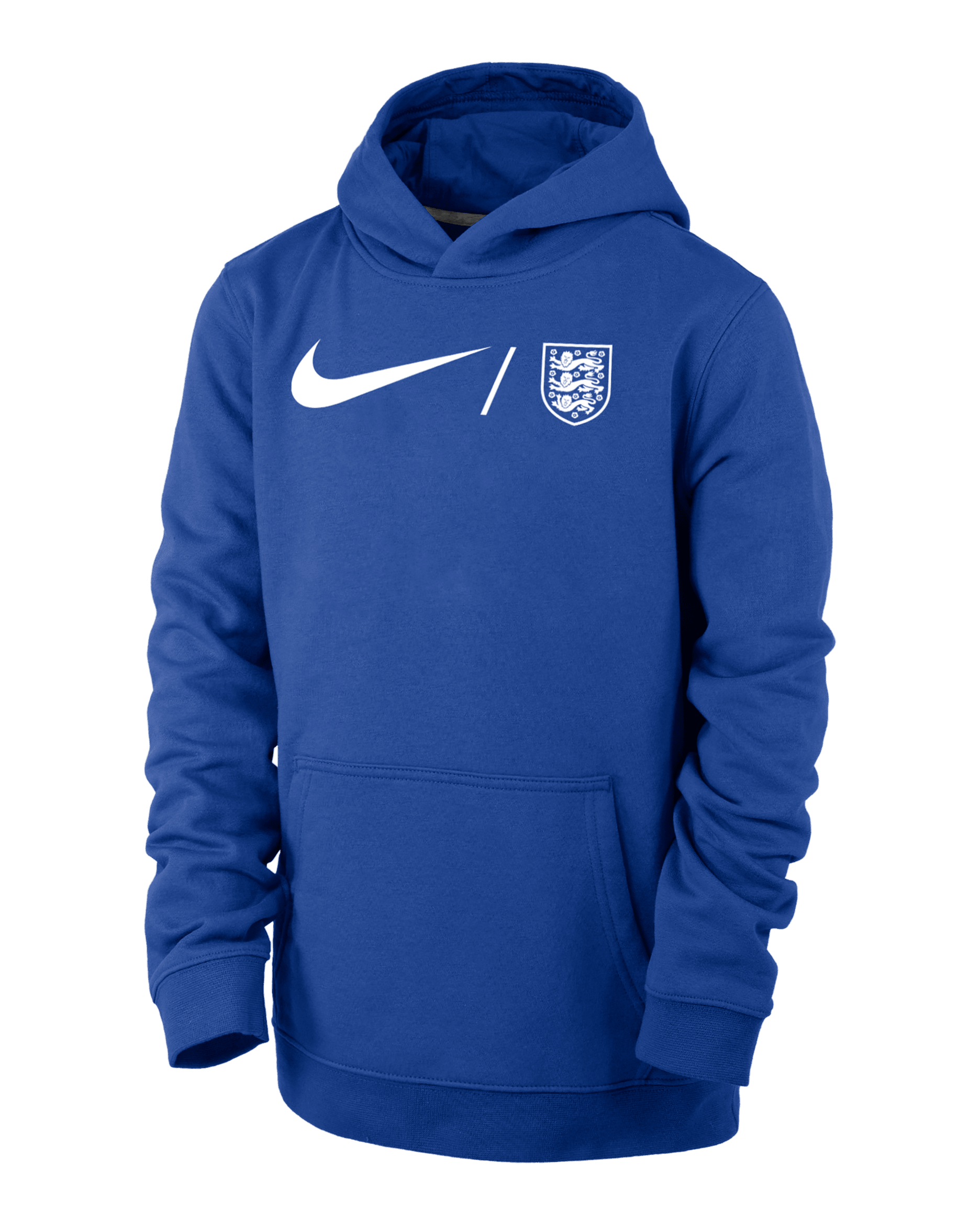 England Club Fleece Big Kids' Pullover Hoodie - Game Royal