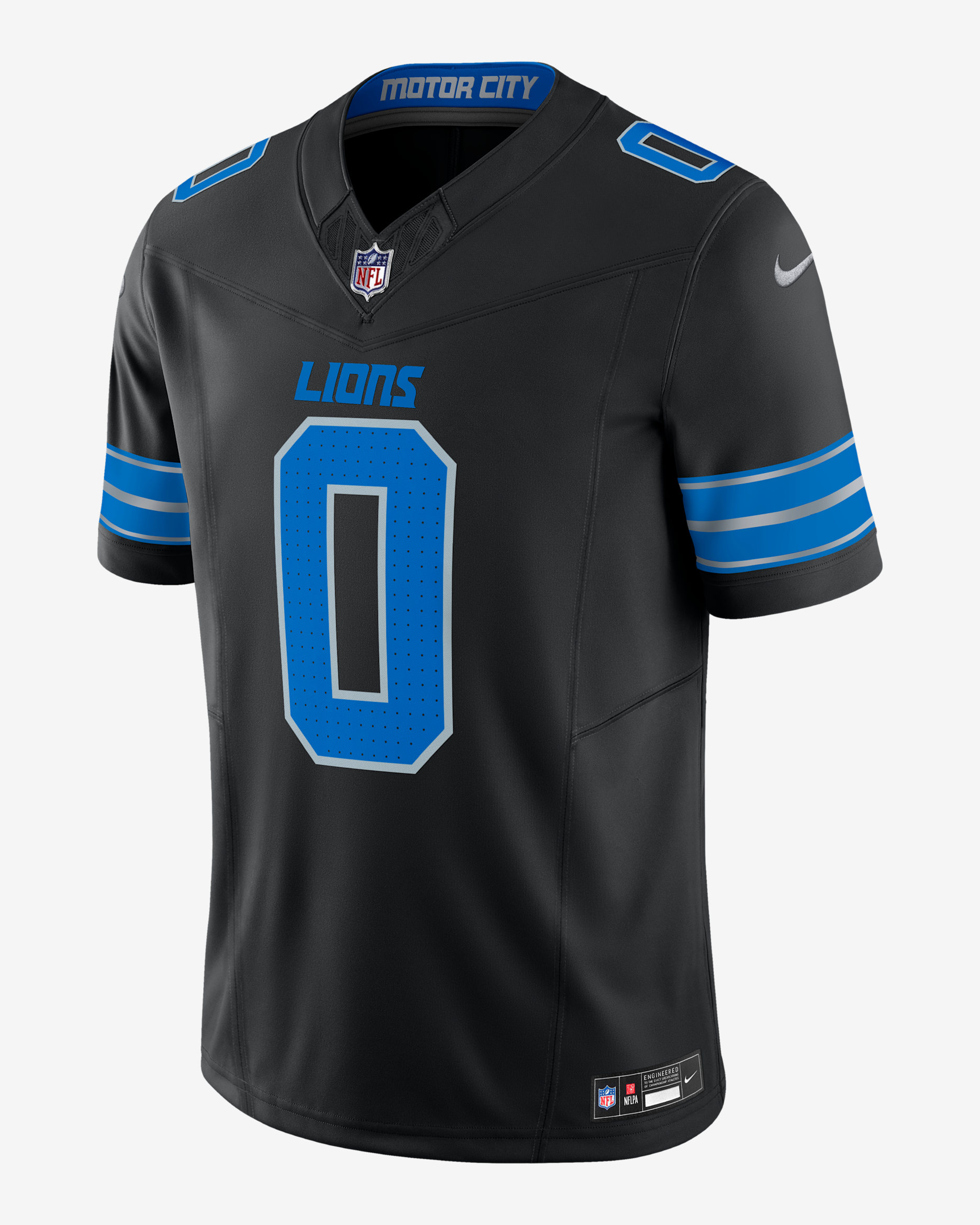 Jahmyr Gibbs Detroit Lions Men's Nike Dri-FIT NFL Limited Jersey - Black