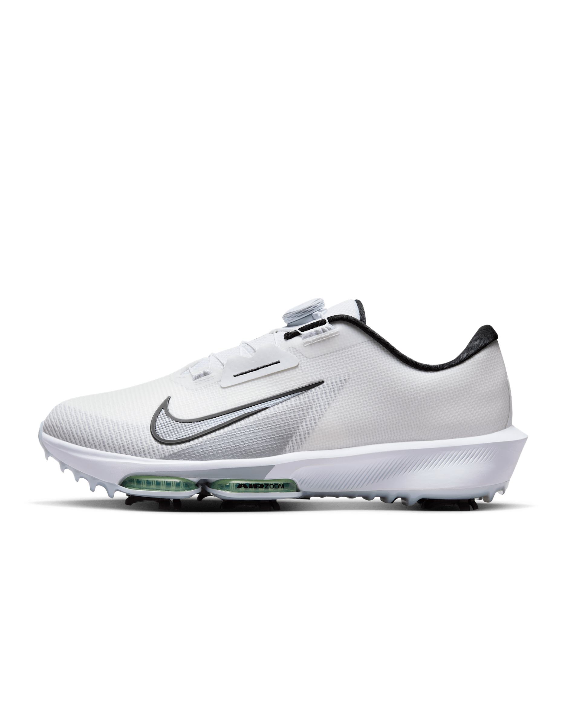 Nike Infinity Tour BOA 2 Golf Shoes (Wide) - White/Vapour Green/Pure Platinum/Black