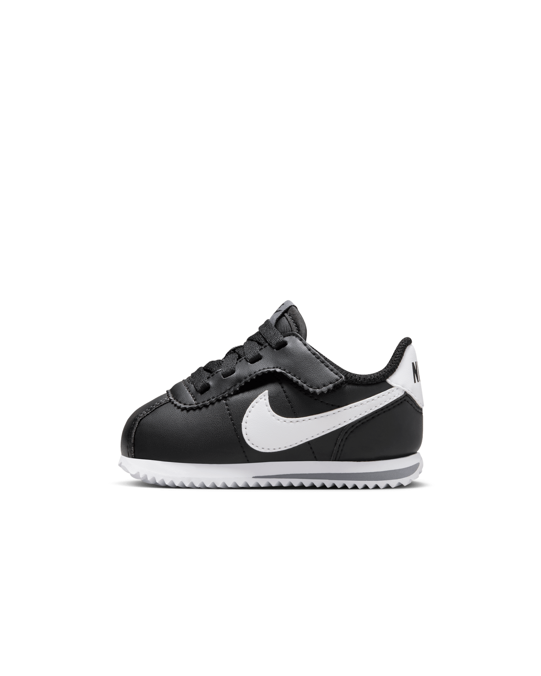 Nike Cortez EasyOn Baby/Toddler Shoes - Black/Cool Grey/White