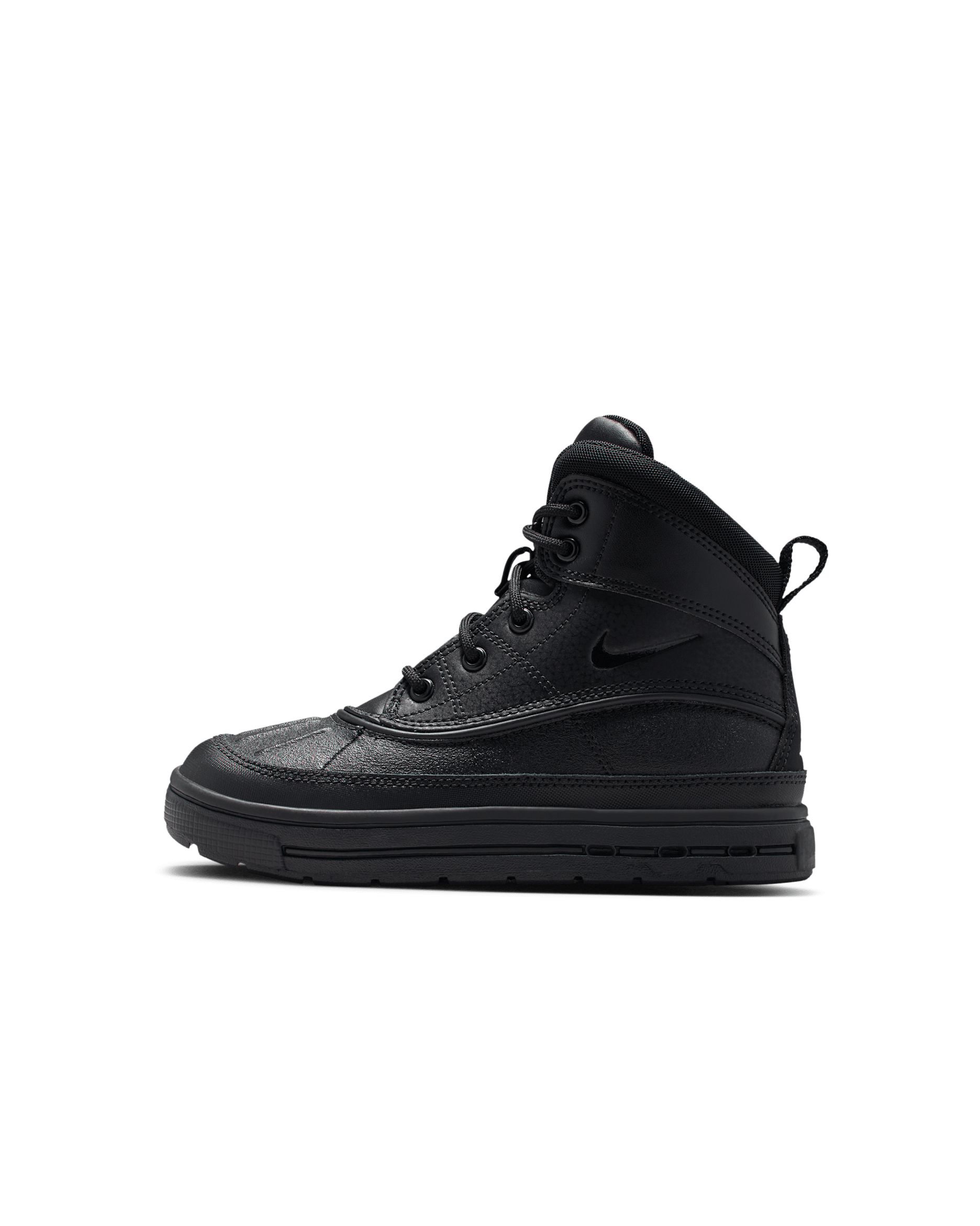 Botas para niños pequeños Nike Woodside 2 High - Negro/Negro/Negro